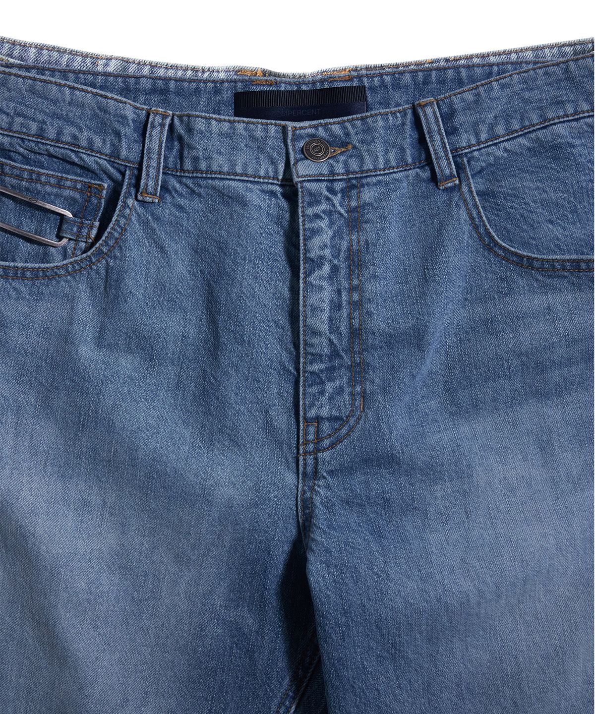 51퍼센트(51PERCENT) Banding denim pants - blue