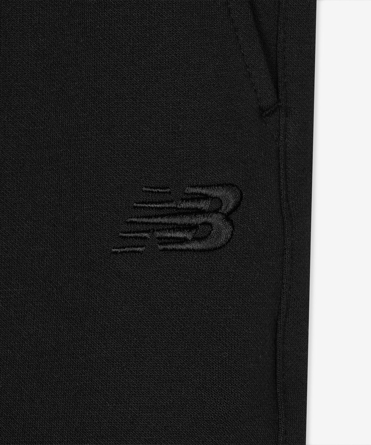 뉴발란스(NEW BALANCE) NBNVG21533 / UNI 에센셜 6부 쇼츠 (BLACK)