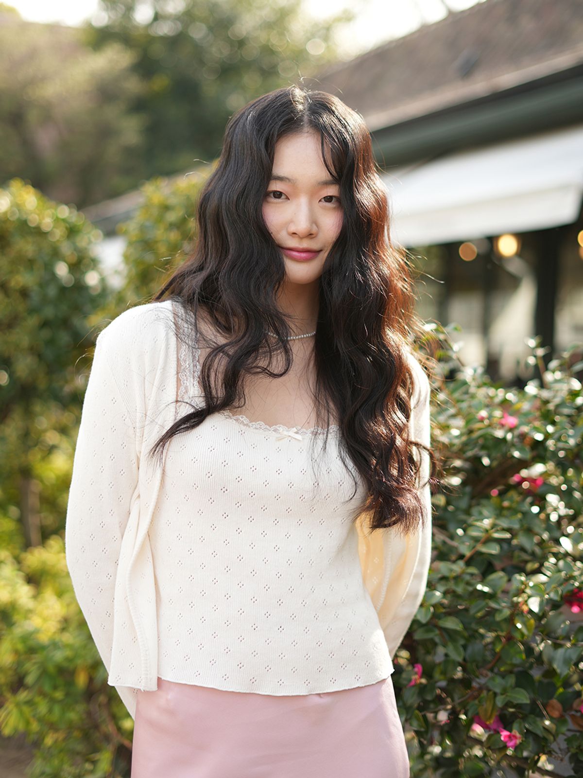 랭앤루(LANGNLU) OLDEBU Cardigan Set(올데브)_IVORY