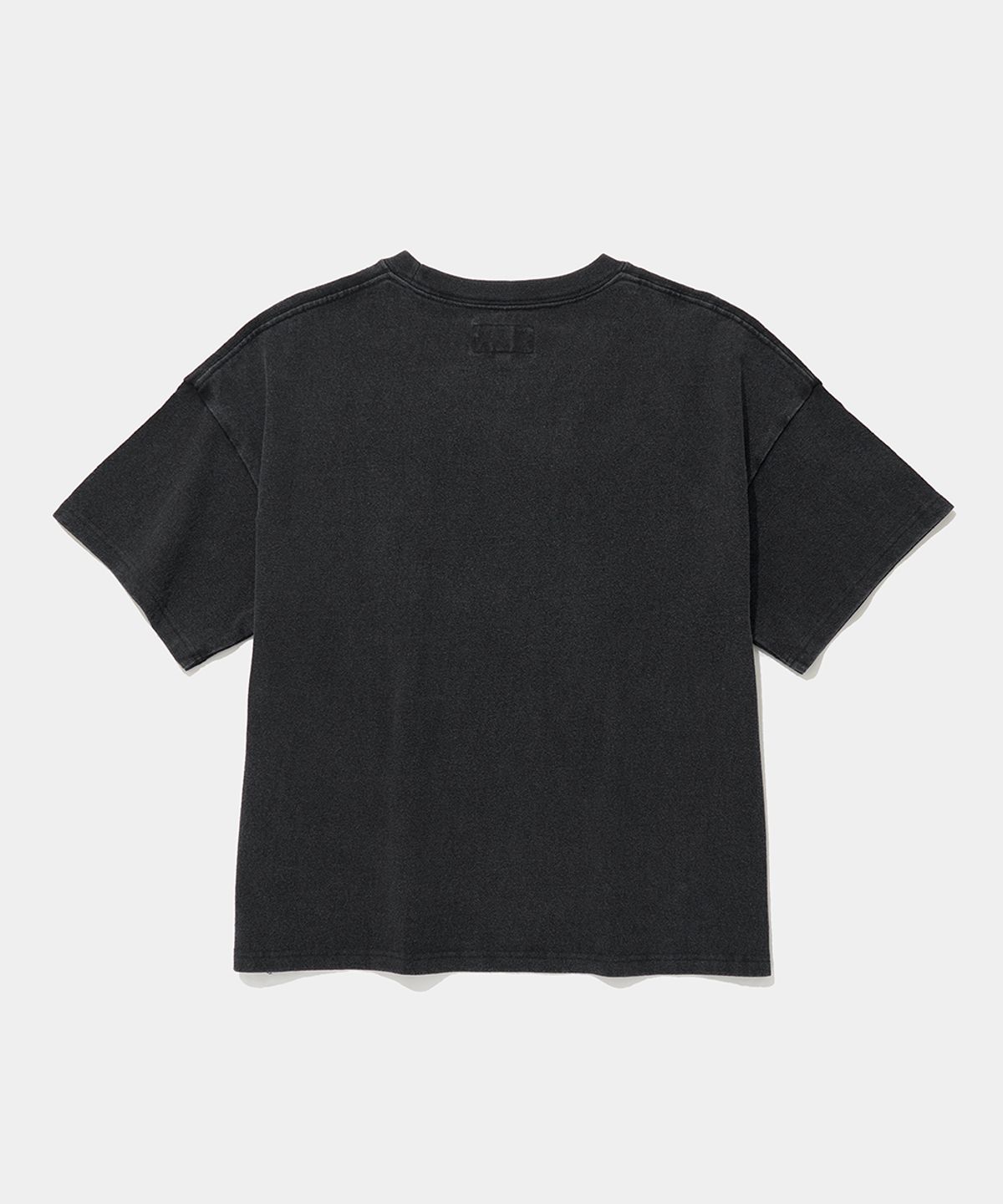 컬럼비아 유니버시티(COLUMBIA UNIVERSITY) CU CAMPUS MINERAL WASHED WOMEN S/S T-SHIRTS_CHARCOAL