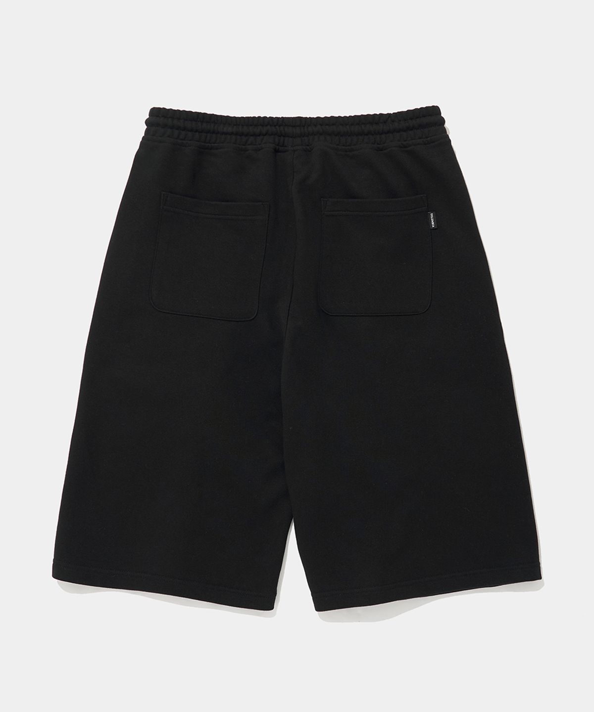 컬럼비아 유니버시티(COLUMBIA UNIVERSITY) NYC EMB PINTUCK TERRY SWEAT SHORTS PANTS_BLACK