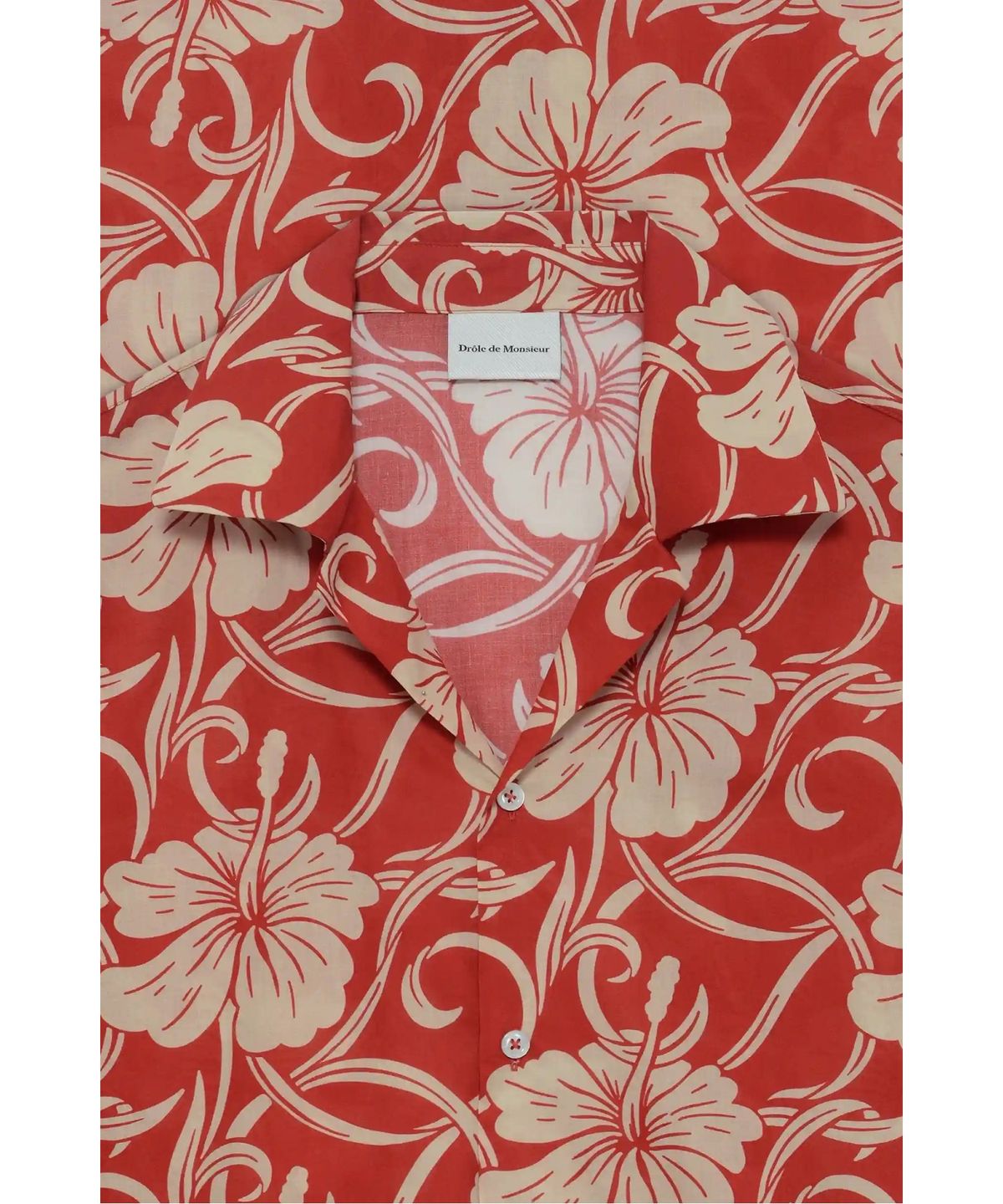드롤드무슈(DROLE DE MONSIEUR) 히비스커스 모노그램 셔츠 Chemise Hibiscus Monoramme D0SCM26214REX