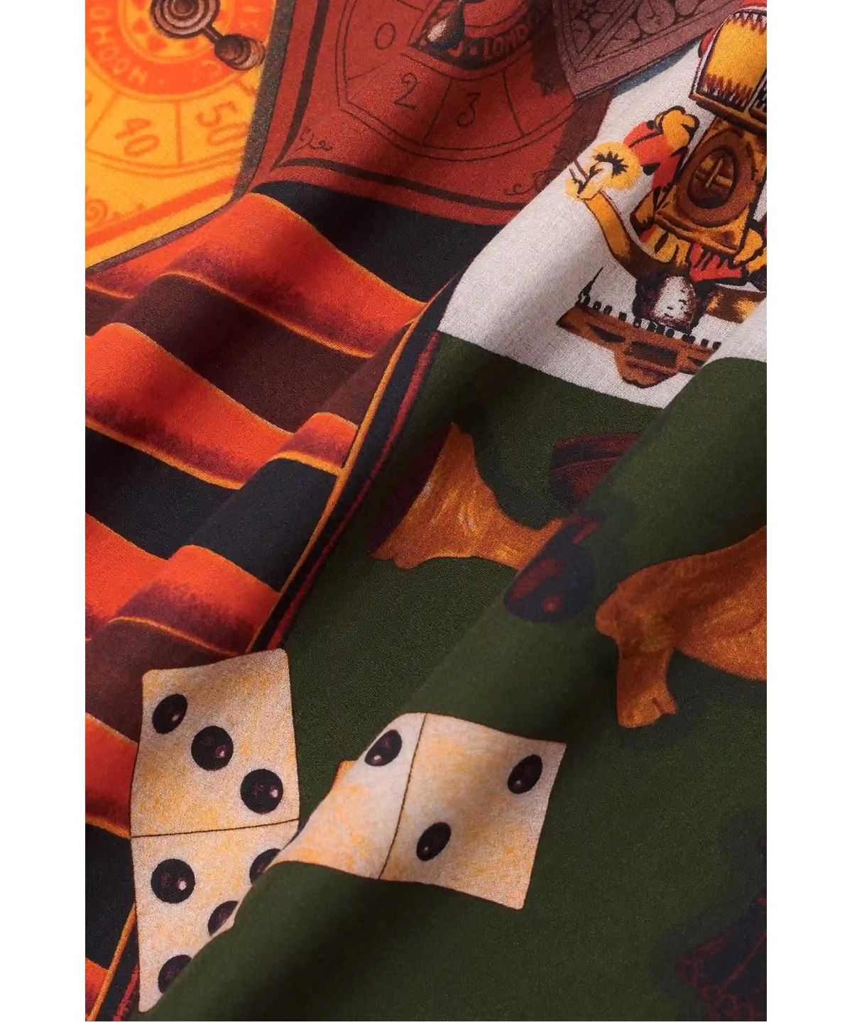 드롤드무슈(DROLE DE MONSIEUR) 카지노 그래픽 셔츠 Chemise Casino D0SCM26216OTX