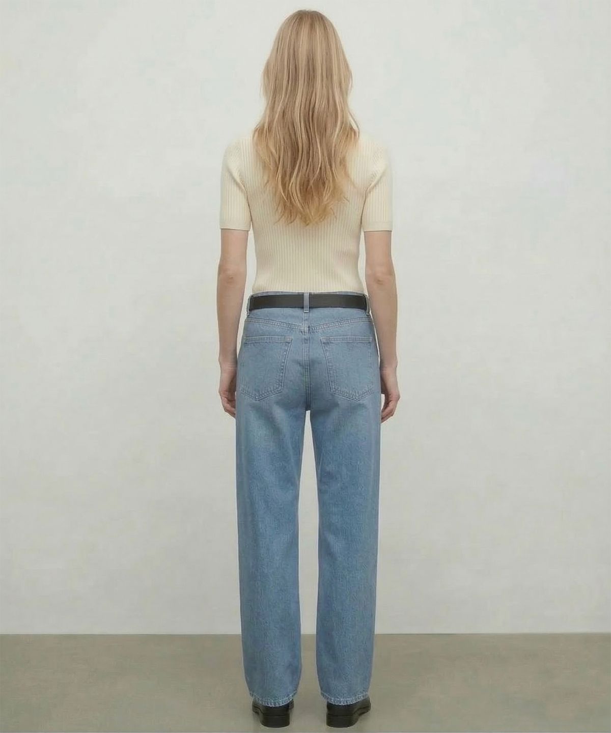킴도(KIMDOH) Sorel Wide Denim / Medium Blue