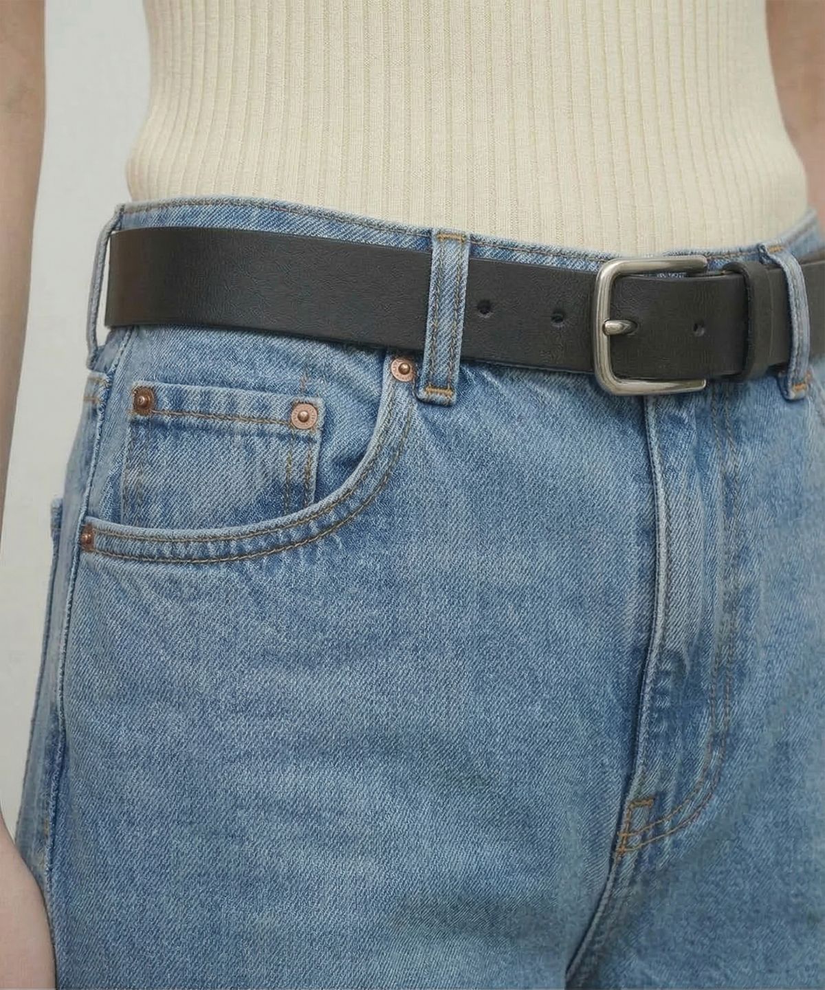 킴도(KIMDOH) Sorel Wide Denim / Medium Blue