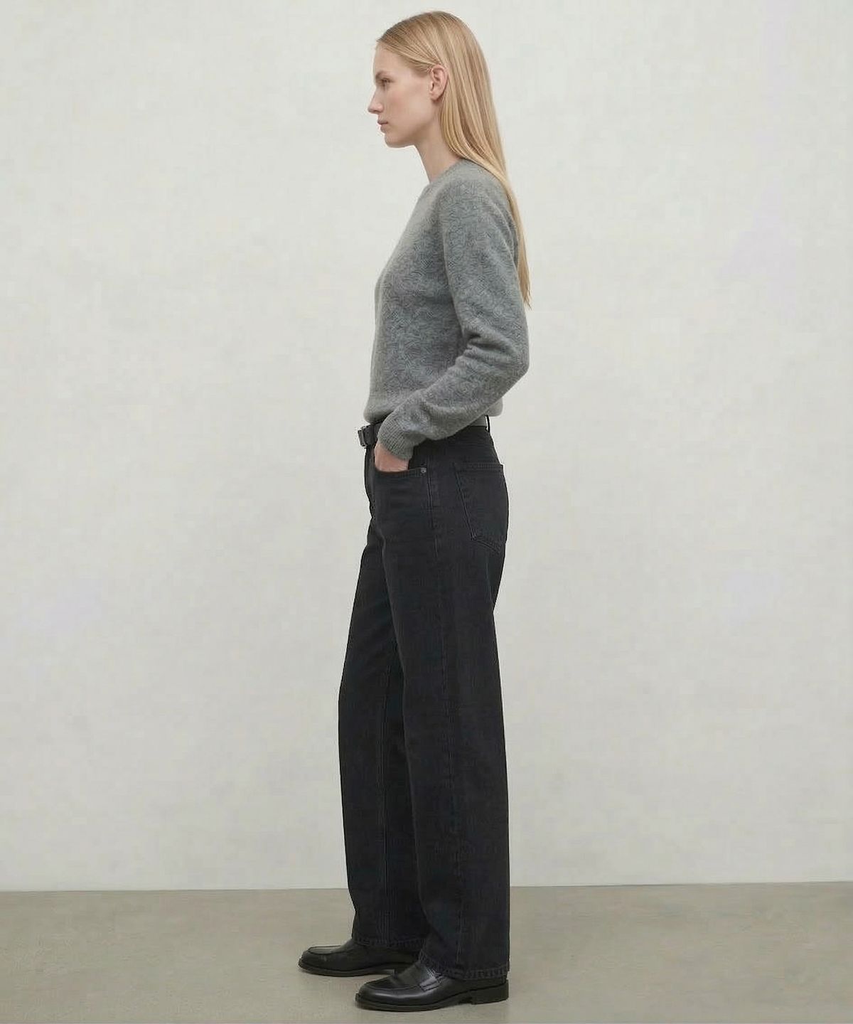 킴도(KIMDOH) Sorel Wide Denim / Black