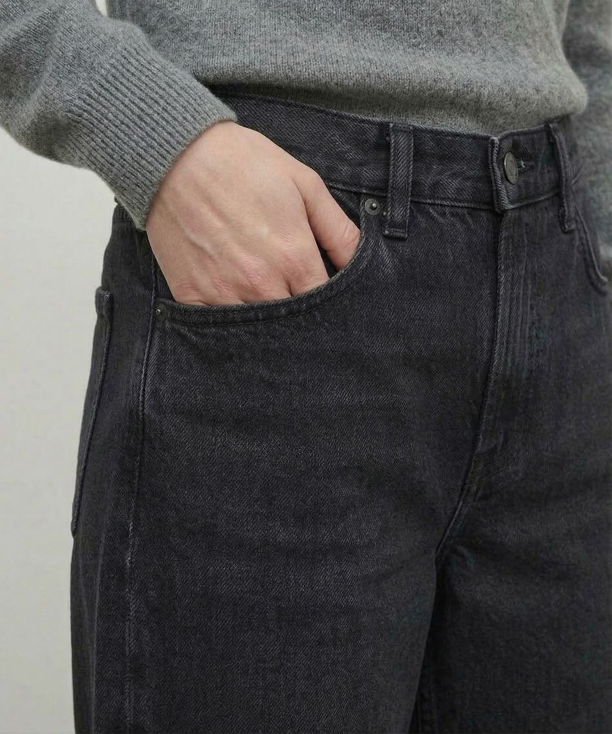 킴도(KIMDOH) Sorel Wide Denim / Black