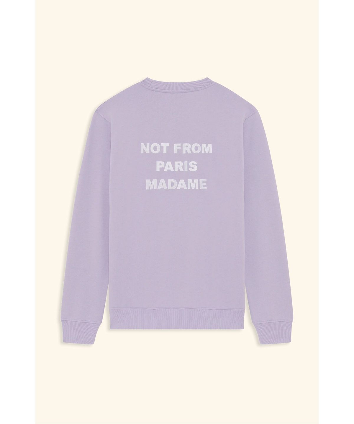 드롤드무슈(DROLE DE MONSIEUR) 슬로건 그래픽 스웨트셔츠 Le Sweatshirt Slogan  D0TSM26206PPL