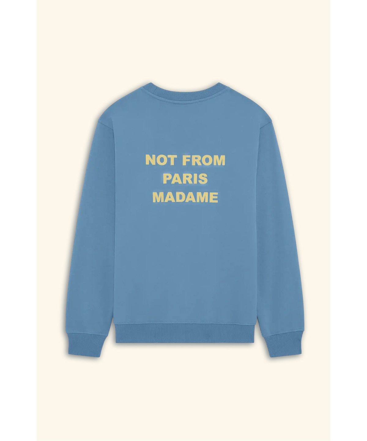드롤드무슈(DROLE DE MONSIEUR) 슬로건 그래픽 스웨트셔츠 Le Sweatshirt Slogan  D0TSM26206BUM