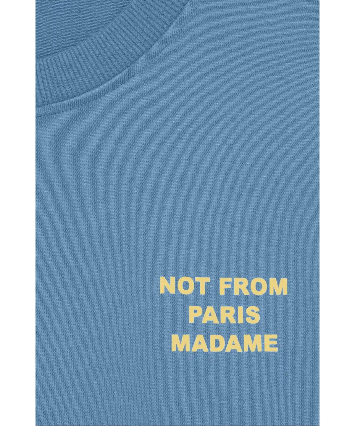 드롤드무슈(DROLE DE MONSIEUR) 슬로건 그래픽 스웨트셔츠 Le Sweatshirt Slogan  D0TSM26206BUM
