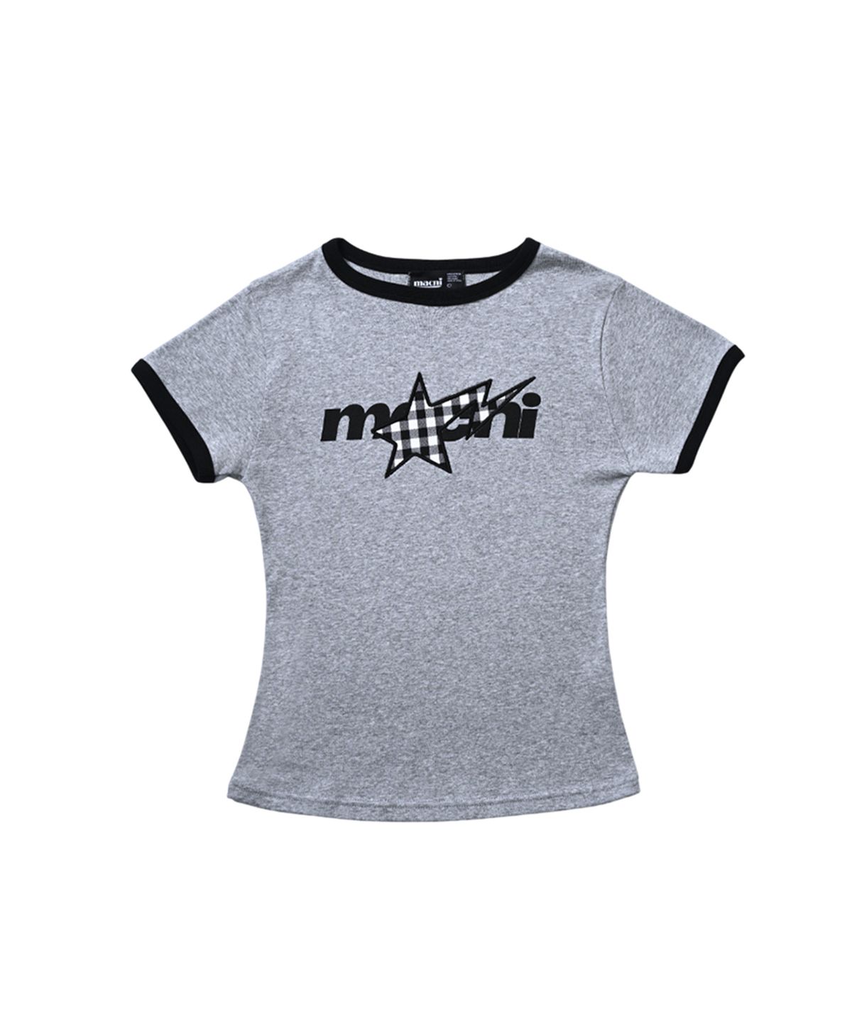 마크니(MACNI) SHOOTING STAR SLIM FIT T-SHIRT MELANGE