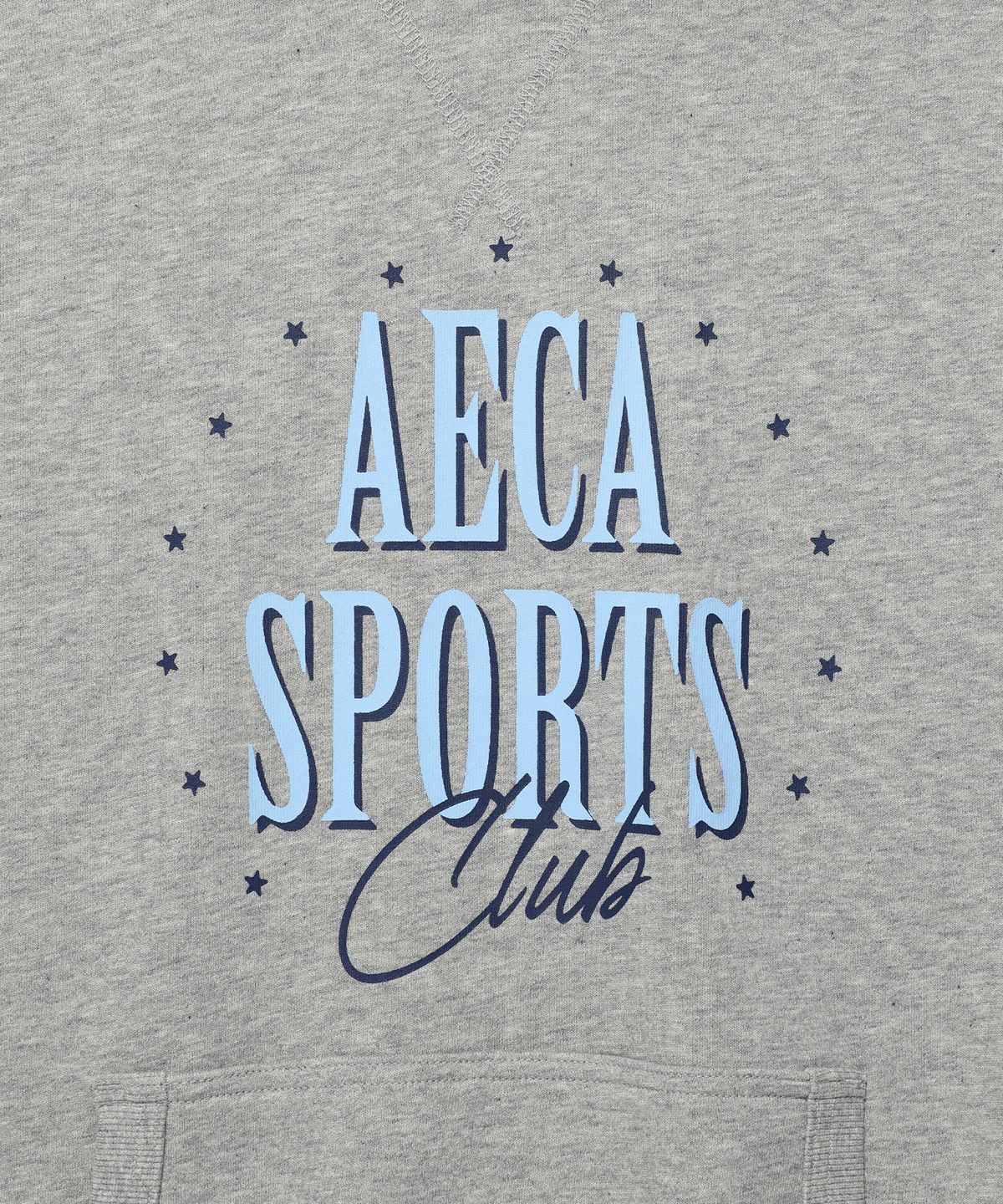 에이카화이트(AECA) AECA SPORTS CLUB HOODIE-GREY