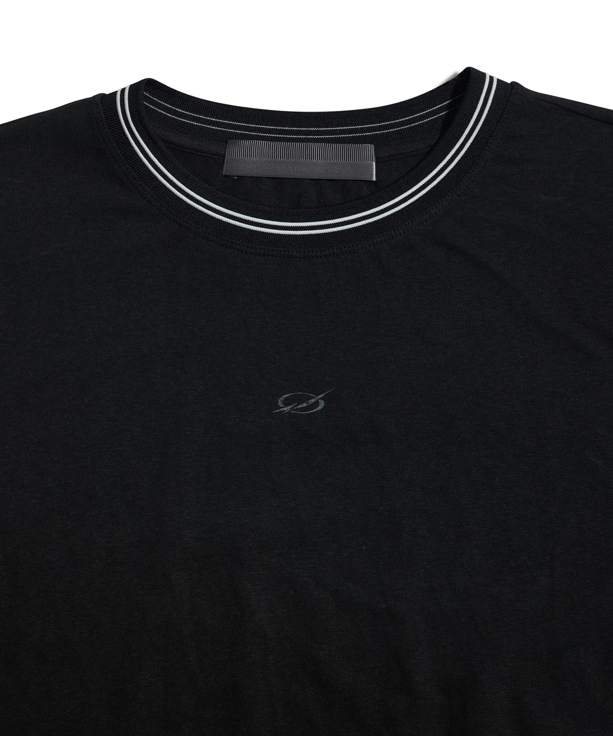 51퍼센트(51PERCENT) Slub ringer t-shirt - black