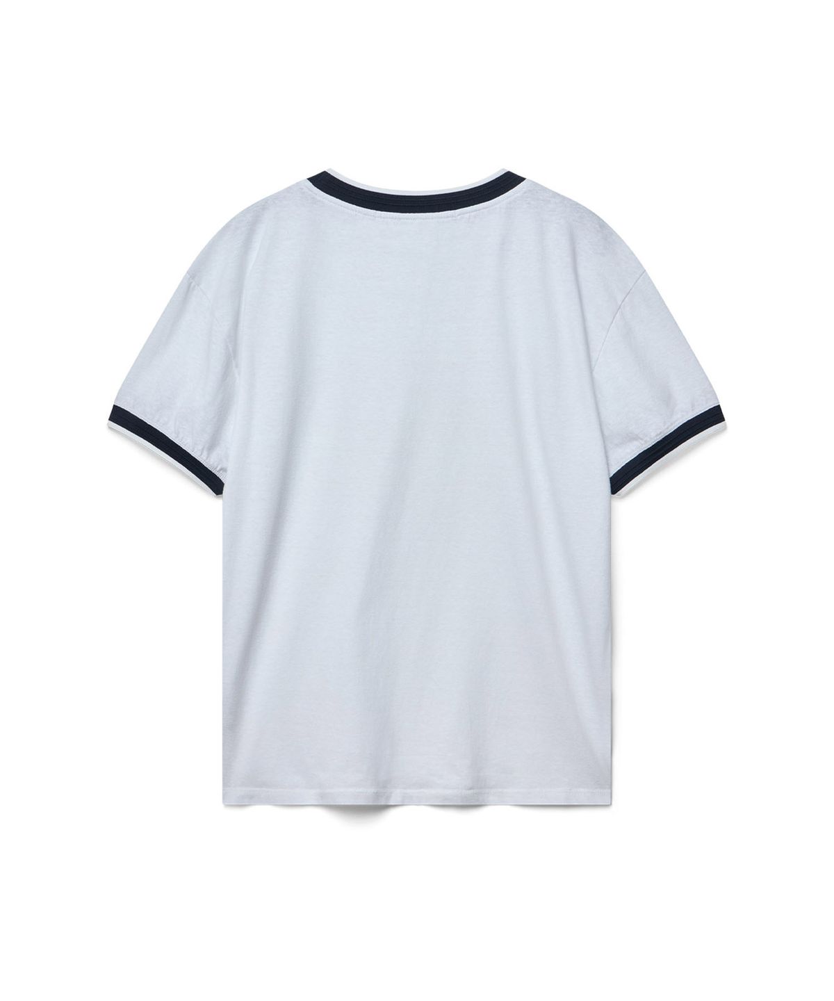 51퍼센트(51PERCENT) Slub ringer t-shirt - White