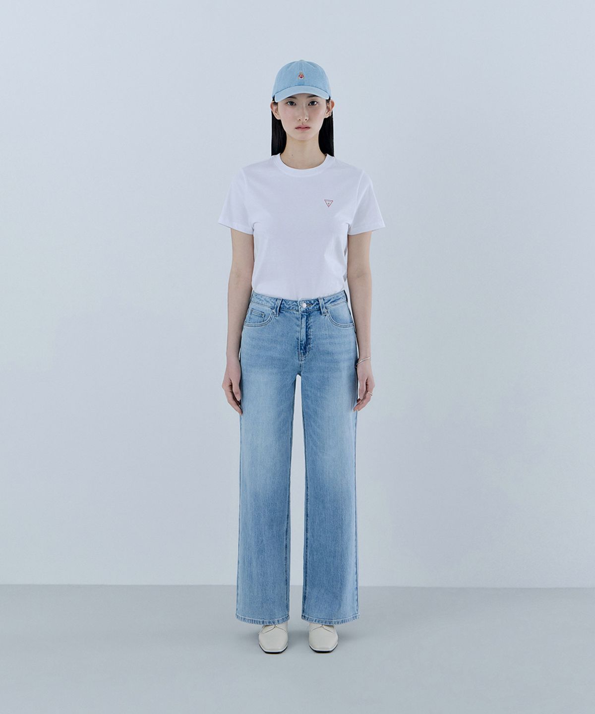 게스(GUESS) [CORE] 1color 여성 L톤 와이드 YQ1D9055
