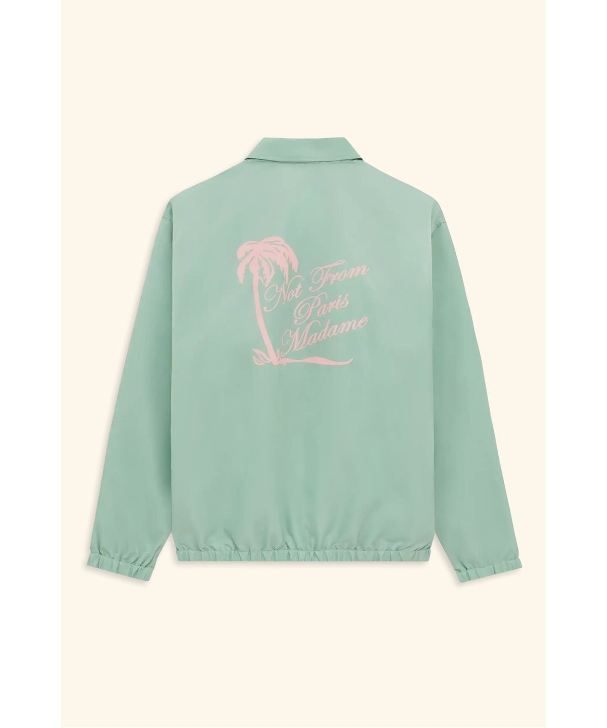 드롤드무슈(DROLE DE MONSIEUR) 슬로건 팜트리 나일론 재킷 Veste Slogan Palmier D0JAM26114GRL