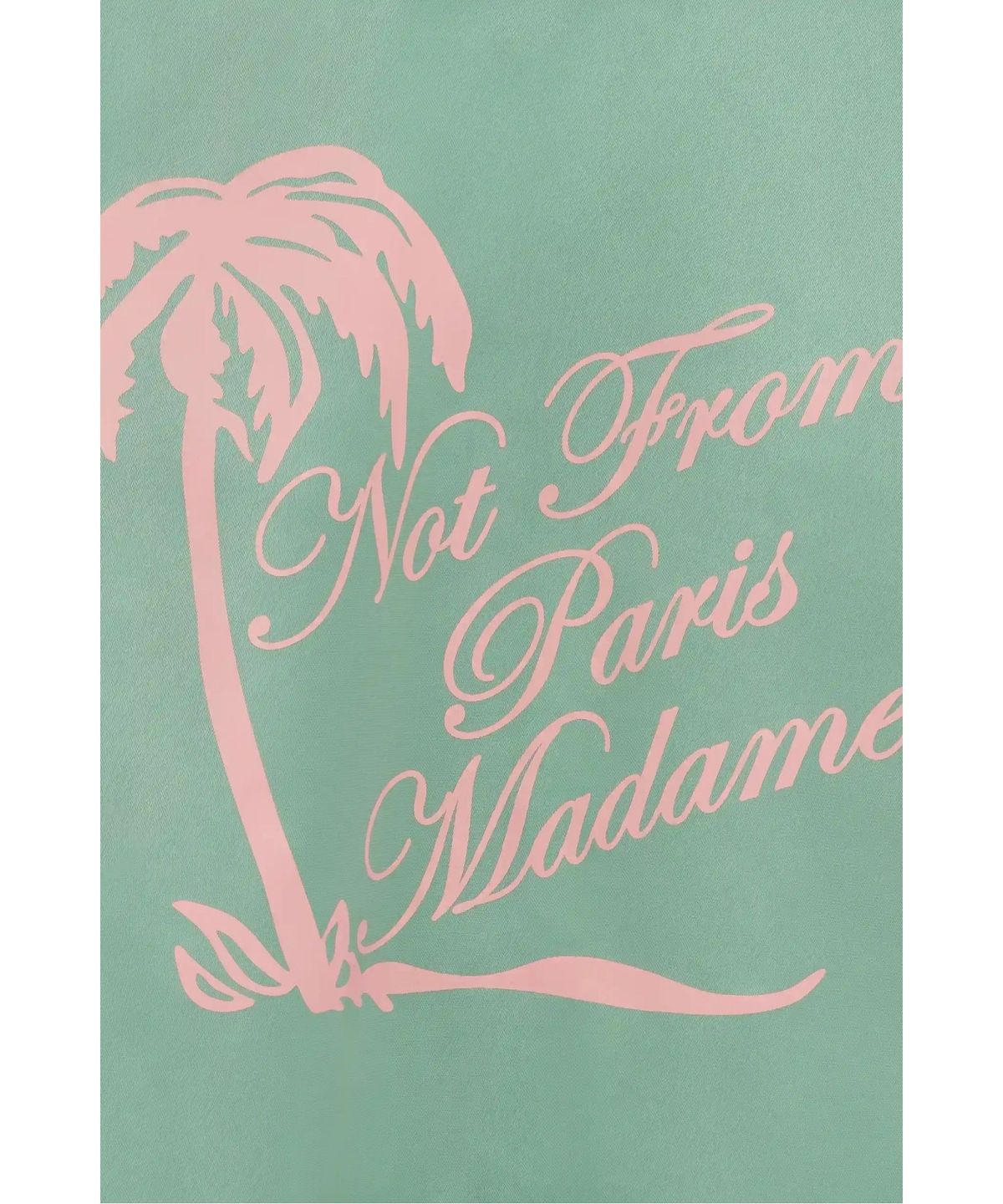드롤드무슈(DROLE DE MONSIEUR) 슬로건 팜트리 나일론 재킷 Veste Slogan Palmier D0JAM26114GRL