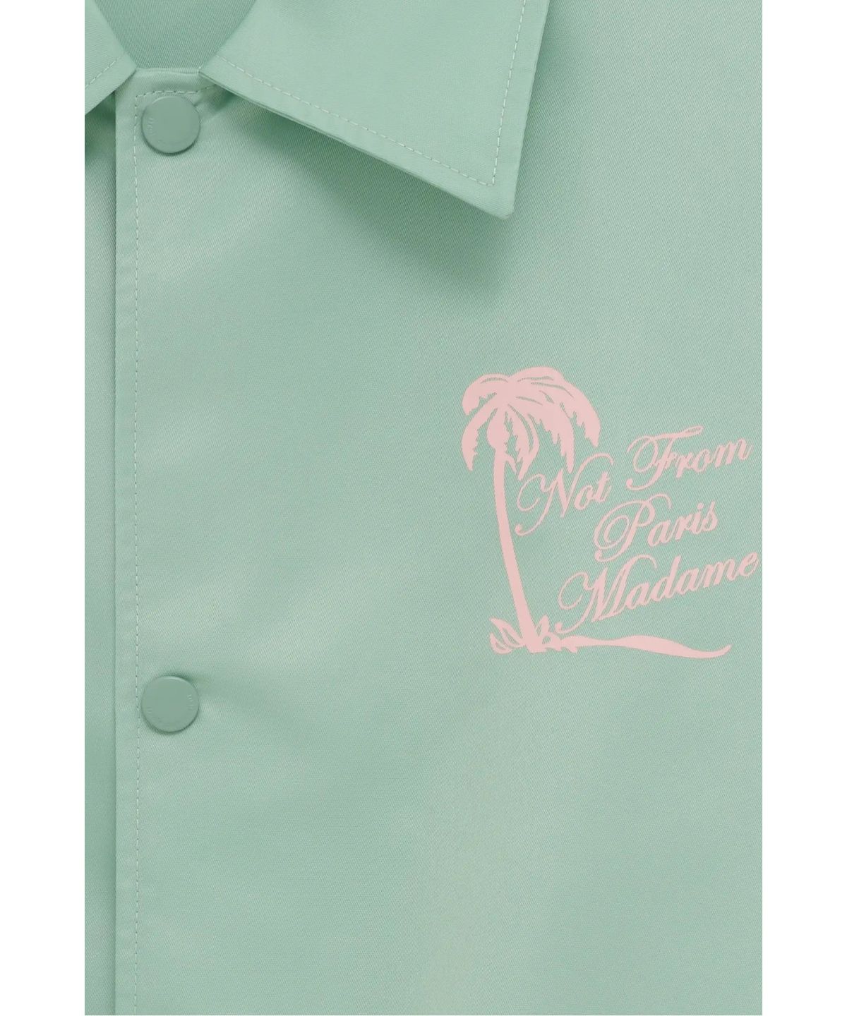 드롤드무슈(DROLE DE MONSIEUR) 슬로건 팜트리 나일론 재킷 Veste Slogan Palmier D0JAM26114GRL