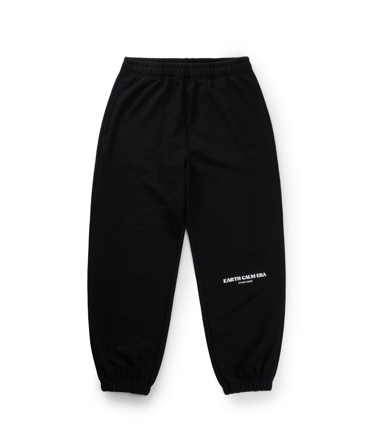 얼스캄에라(EARTH CALM ERA) 내추럴 데일리 스웨트팬츠_블랙