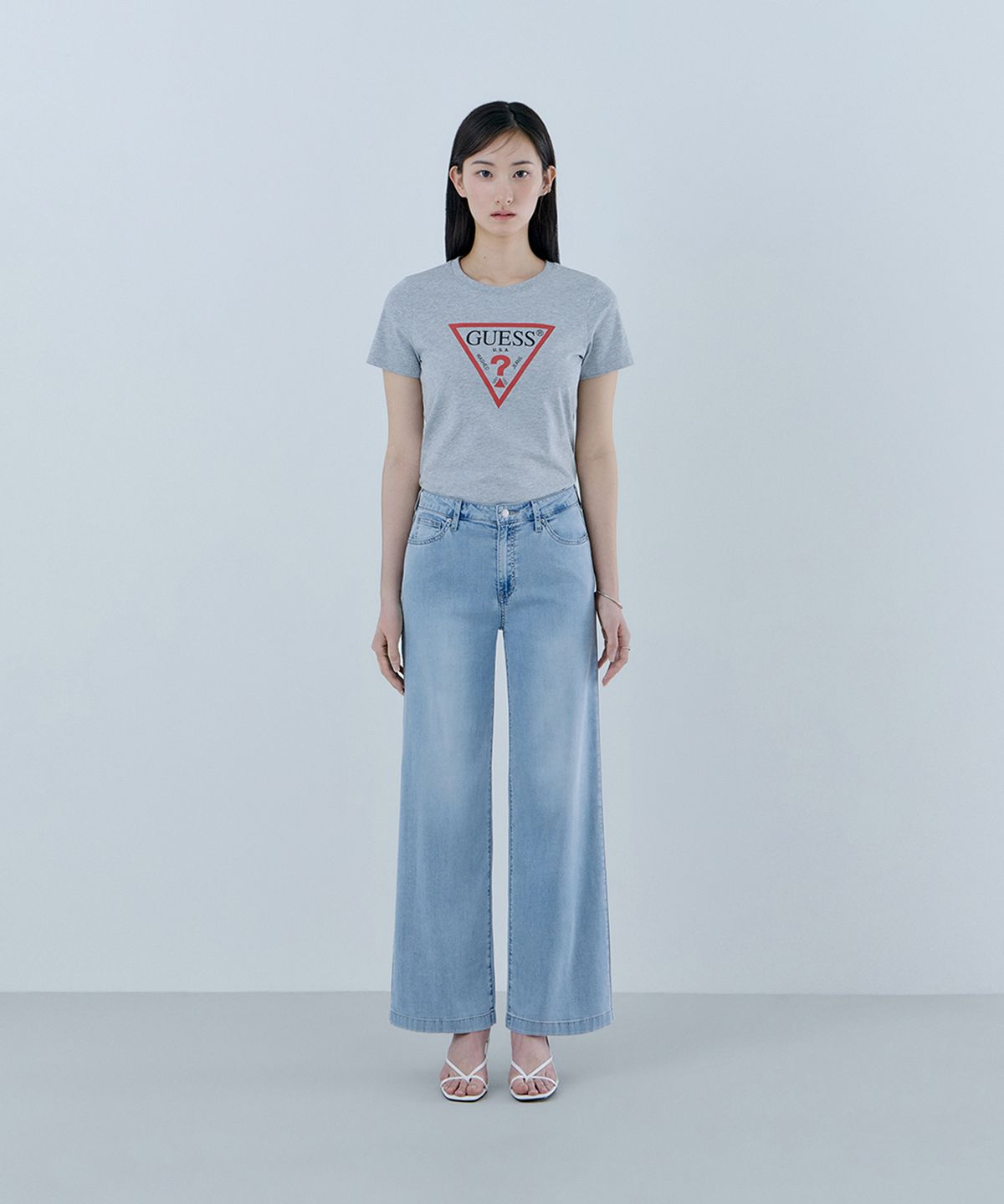 게스(GUESS) [CORE] 1color 여성 쿨터치 L톤 와이드 YQ2D9025