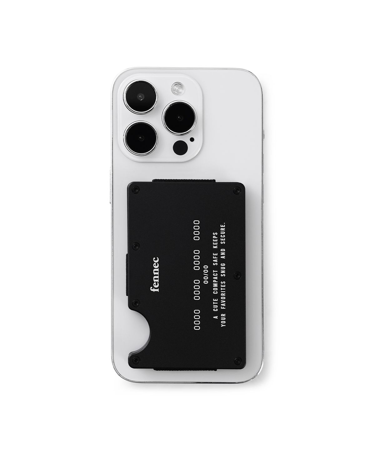 페넥(FENNEC) MAC SAFE CARD POCKET - BLACK