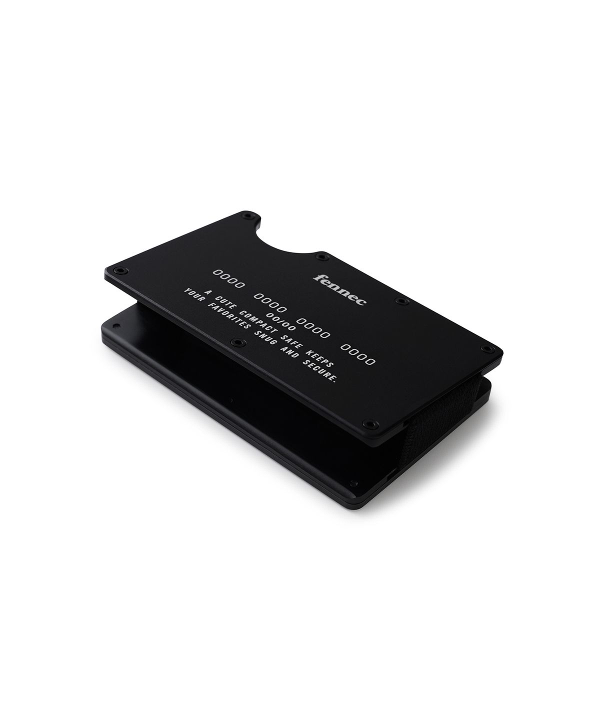 페넥(FENNEC) MAC SAFE CARD POCKET - BLACK