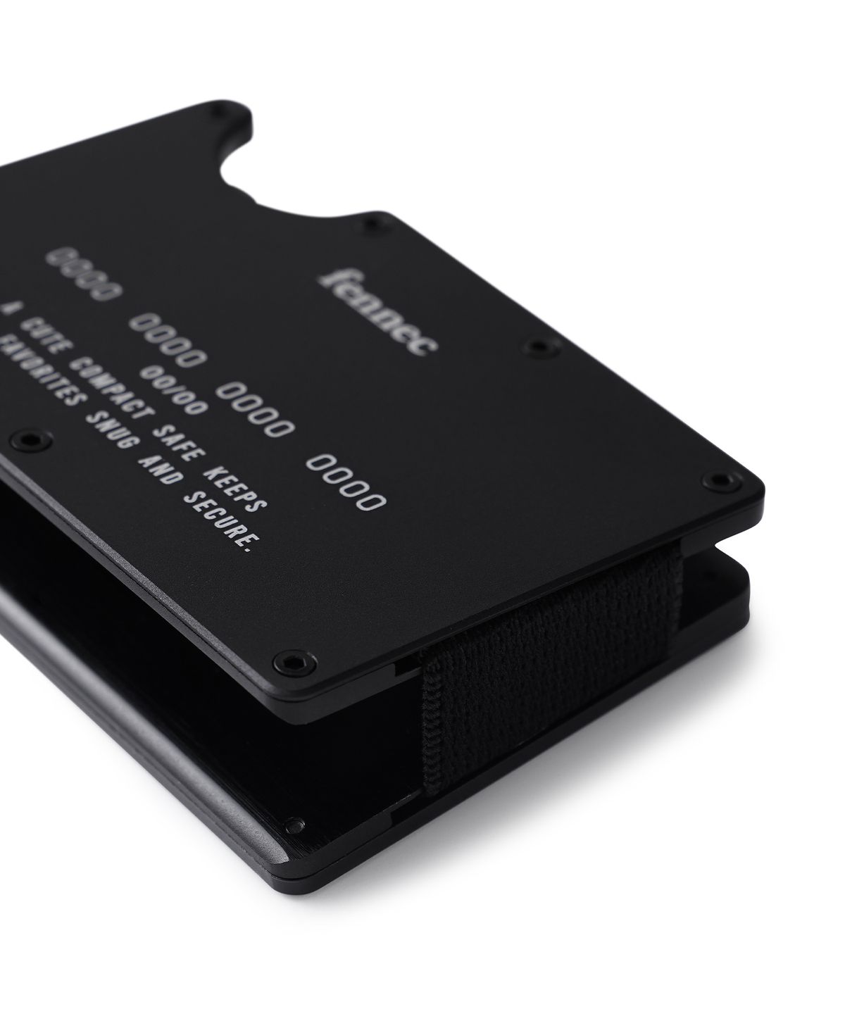 페넥(FENNEC) MAC SAFE CARD POCKET - BLACK
