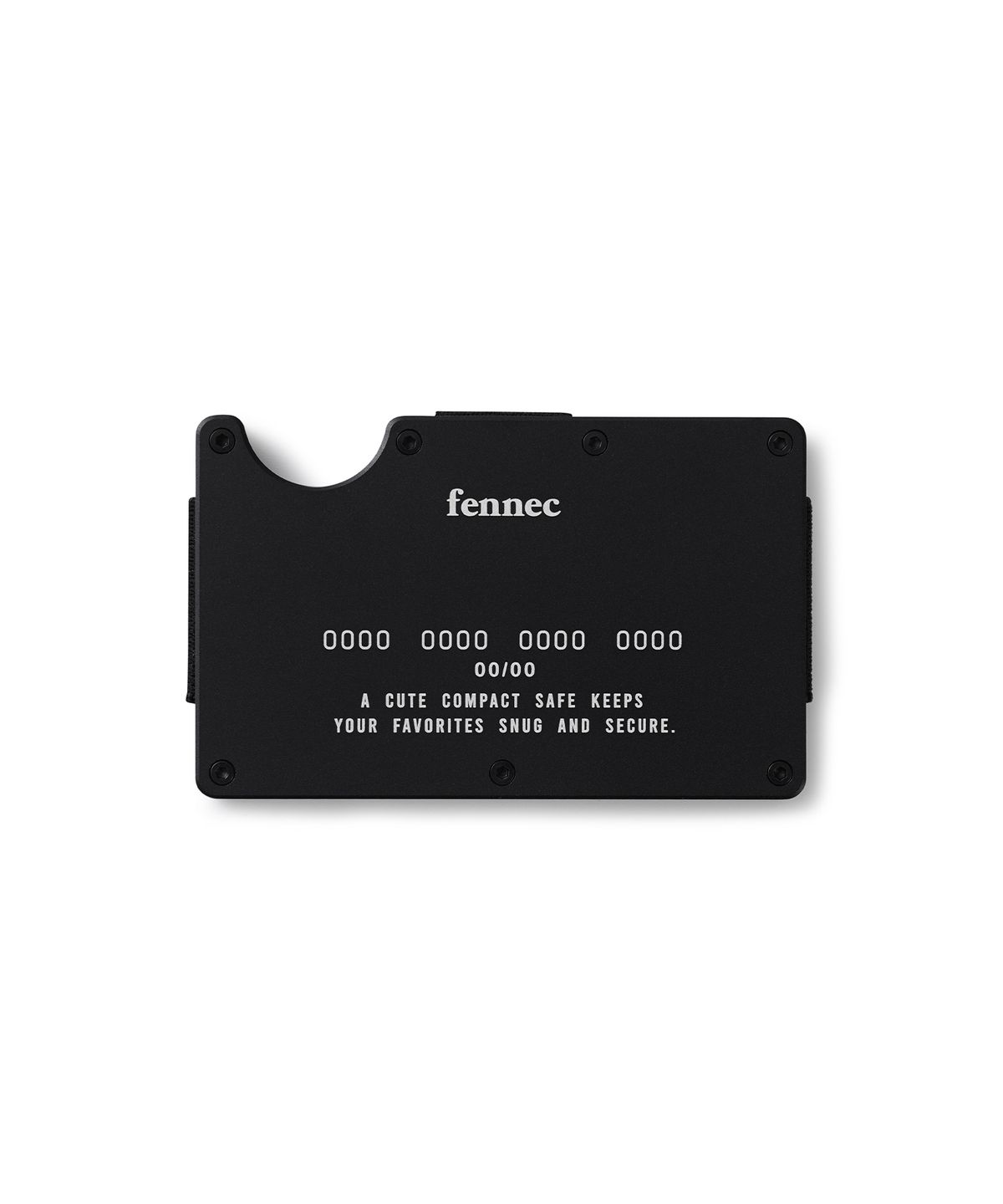 페넥(FENNEC) MAC SAFE CARD POCKET - BLACK