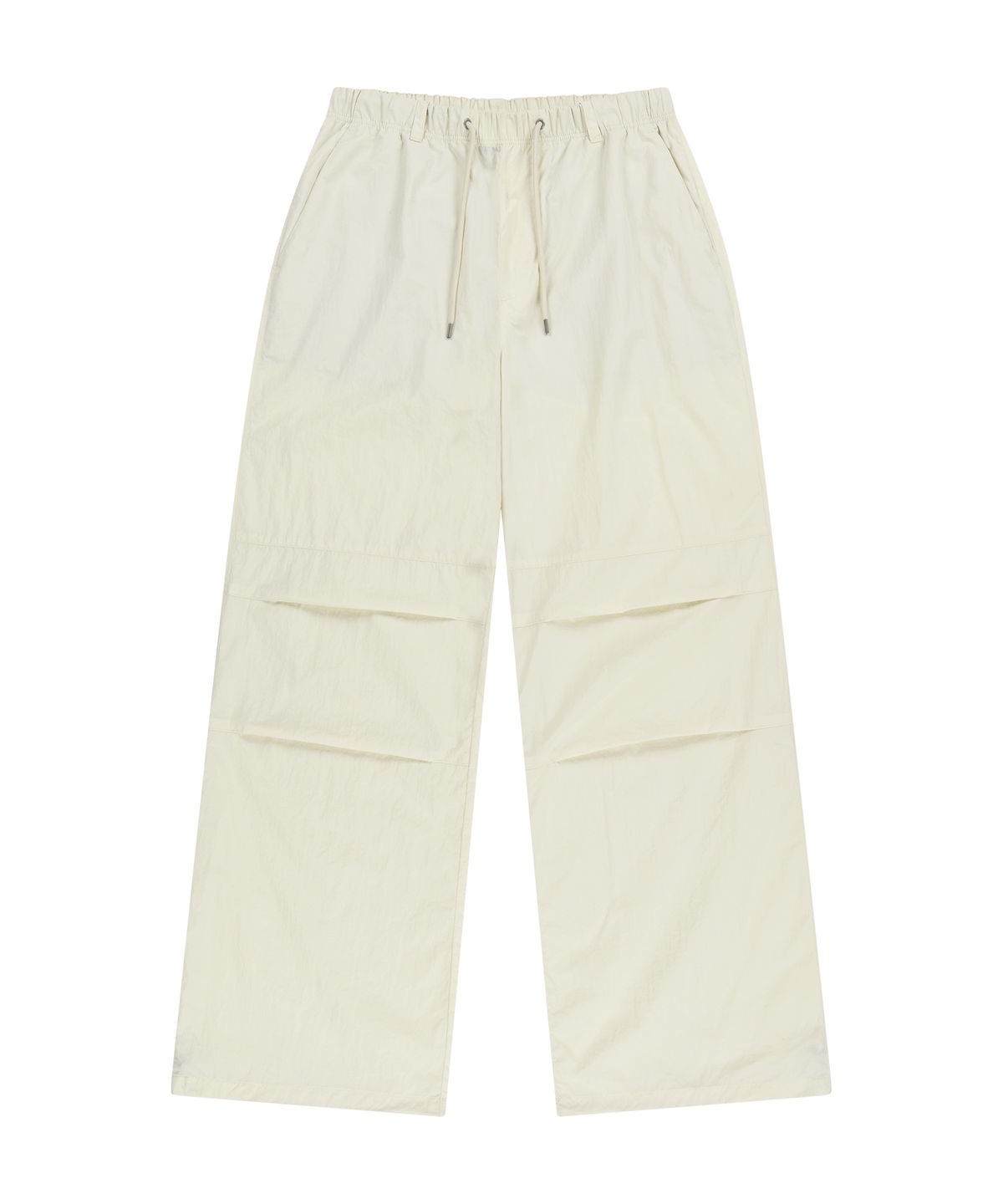 마리떼 프랑소와 저버(MARITHÉ + FRANҪOIS GIRBAUD) W WIDE FIT NYLON PARACHUTE PANTS ivory
