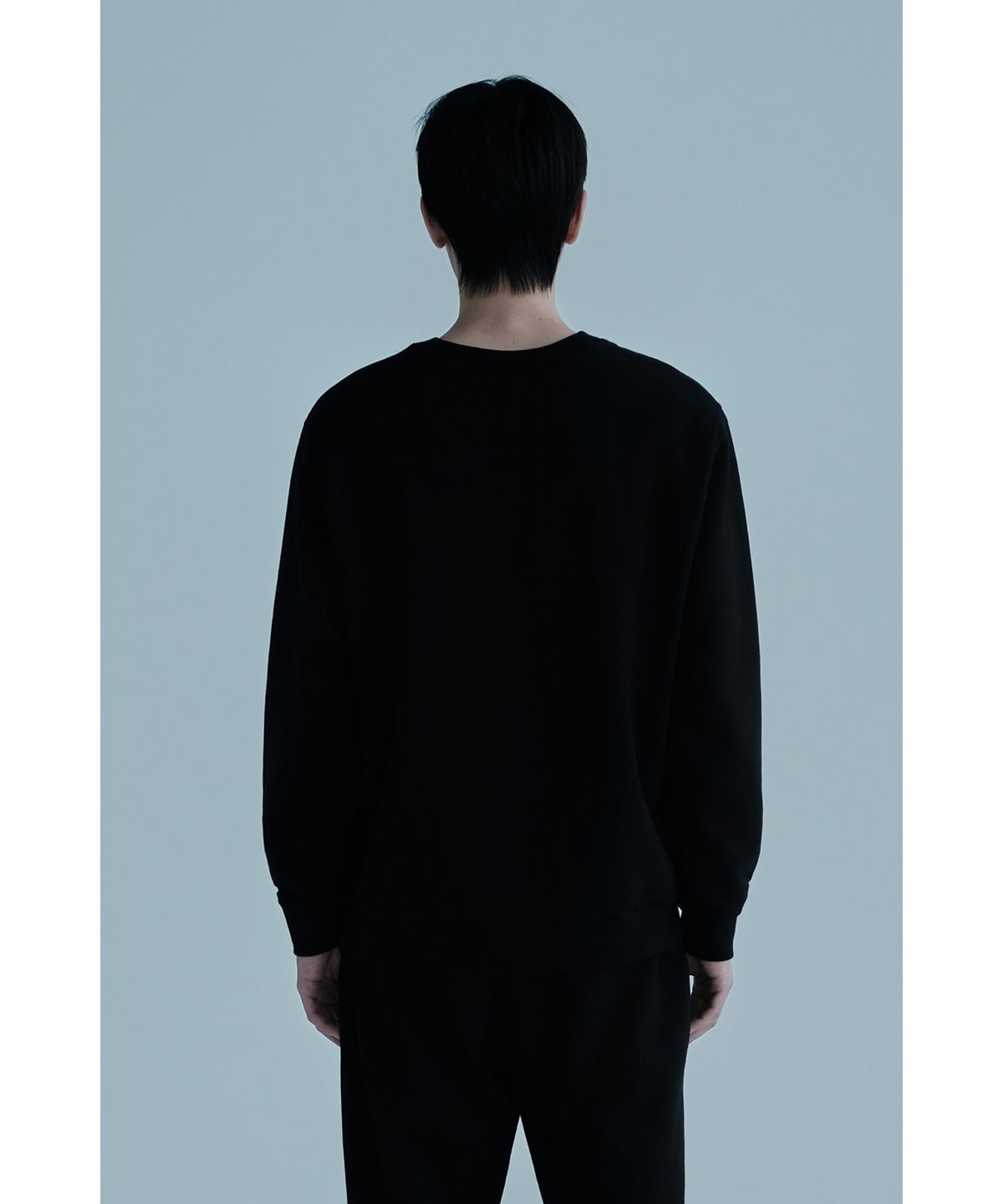 얼스캄에라(EARTH CALM ERA) 내추럴 데일리 스웨트셔츠_블랙
