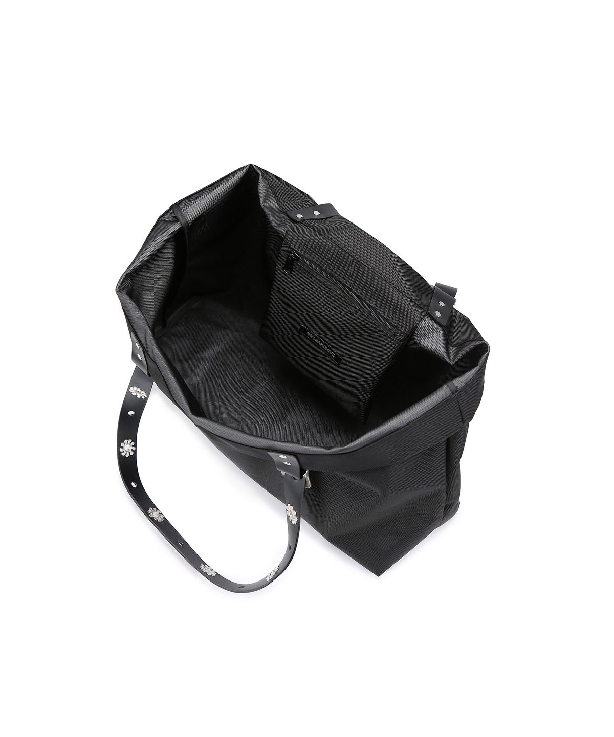 9999아카이브(9999ARCHIVE) Linking Eyelet Nylon Tote Bag
