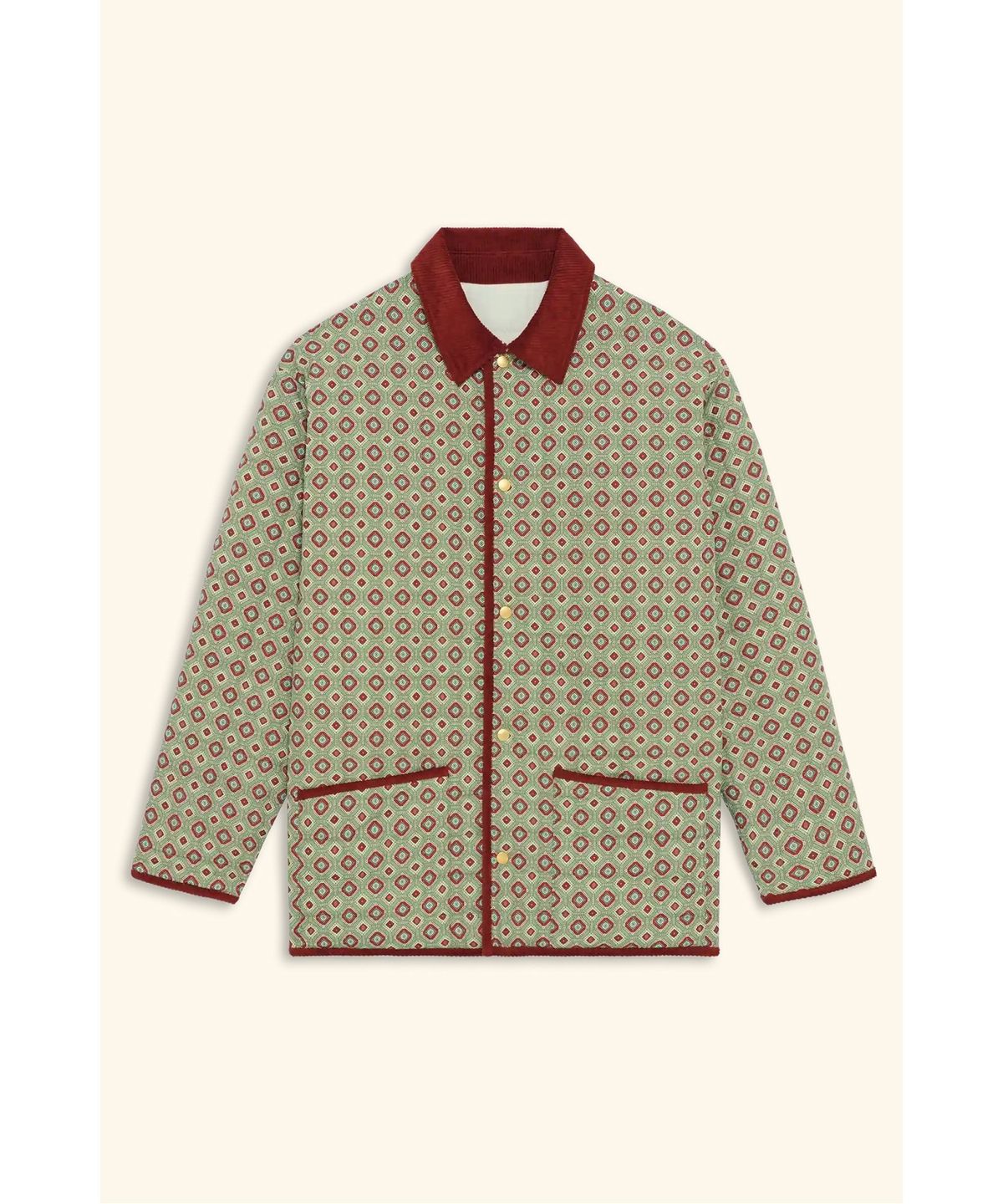 드롤드무슈(DROLE DE MONSIEUR) 리버서블 재킷 Veste Reversible D0JAM26112WHM