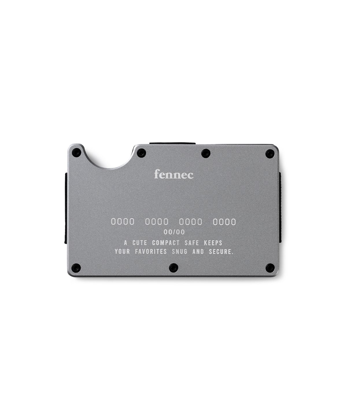 페넥(FENNEC) MAC SAFE CARD POCKET - SILVER