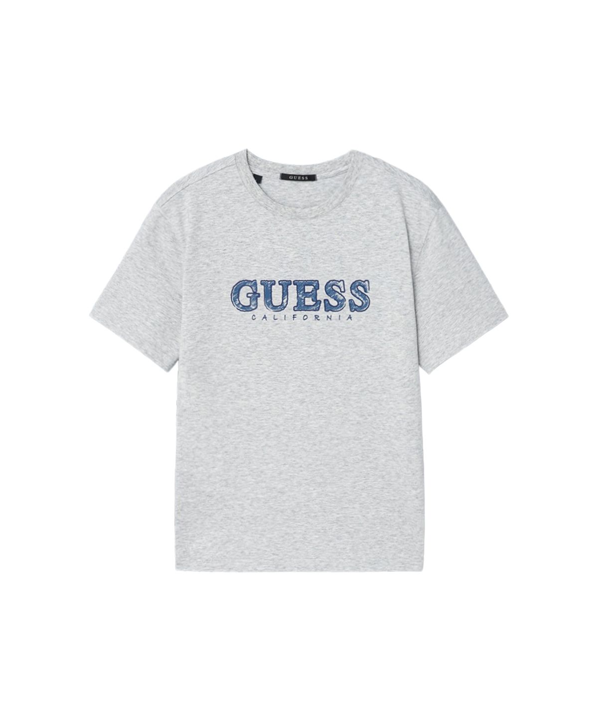 게스(GUESS) [CORE] 4color 유니 크레파스 게스 일자로고 반팔티셔츠 MQ2K8437