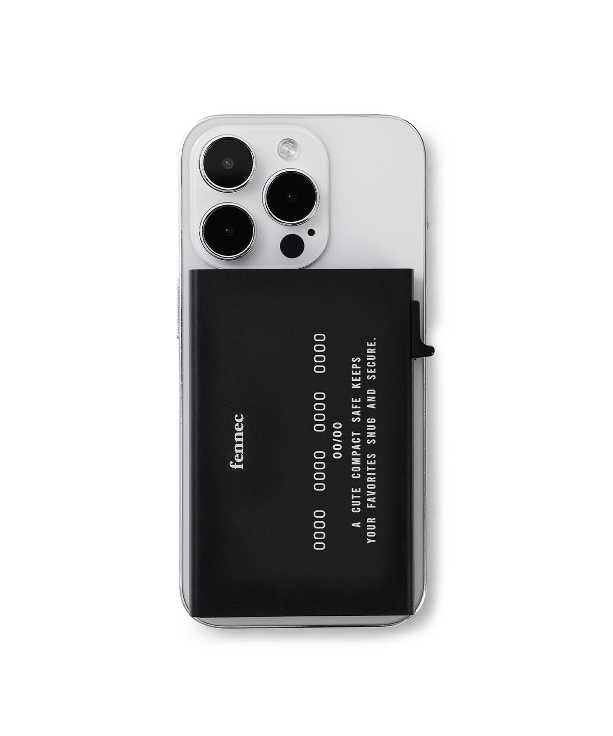 페넥(FENNEC) MAC SAFE CARD SLOT - BLACK
