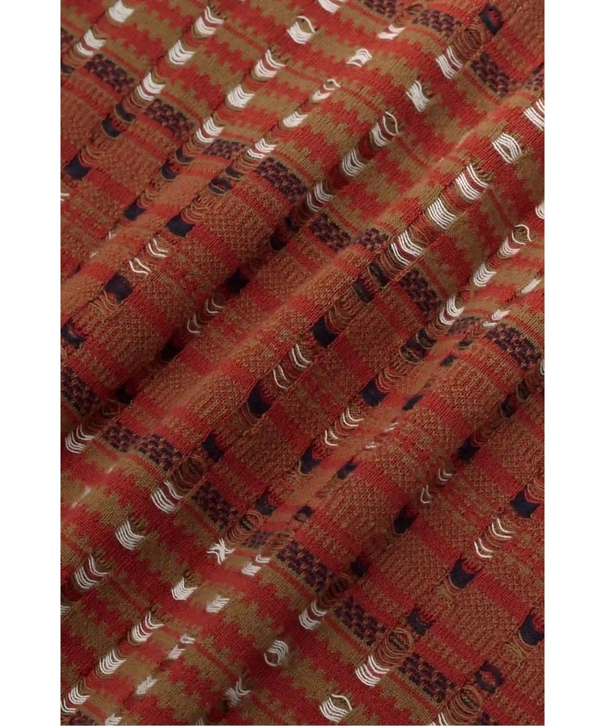 드롤드무슈(DROLE DE MONSIEUR) 쿠지 스트라이프 니트 폴로 Polo Maille Coogie D0WPM26204RED