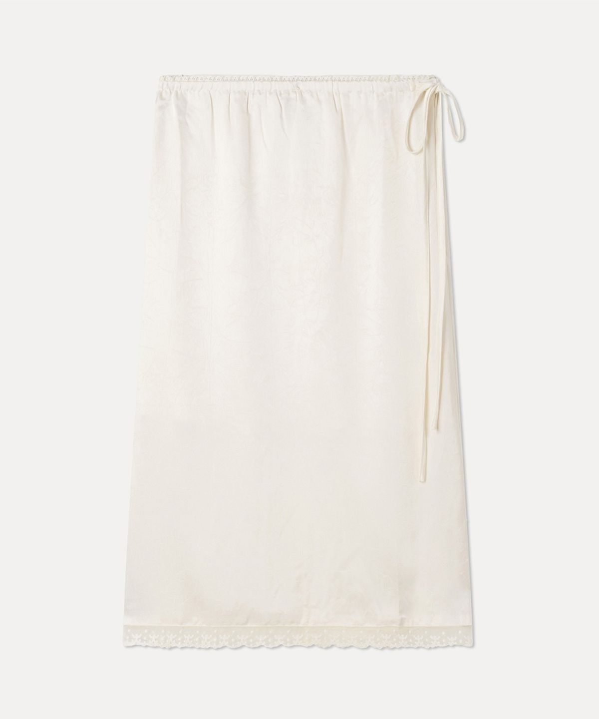 미쏘(MIXXO) 사틴 미디 스커트_MIWWHG426G