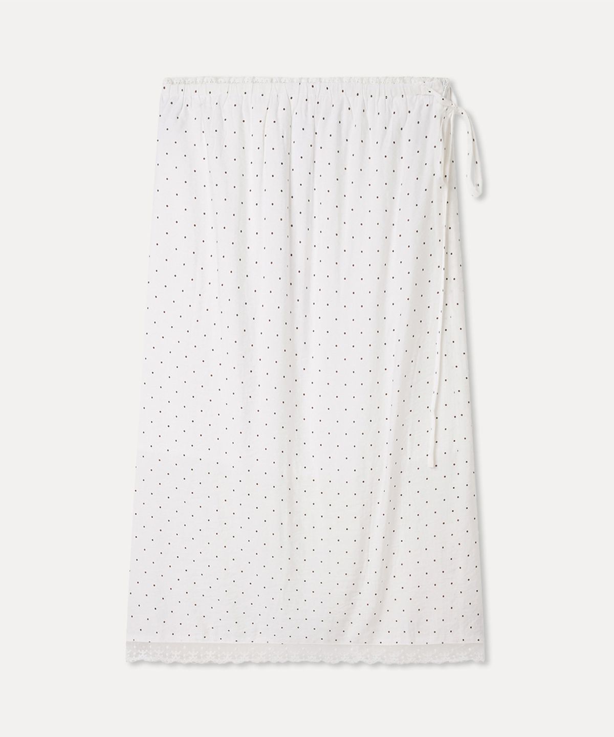 미쏘(MIXXO) 사틴 미디 스커트_MIWWHG426G