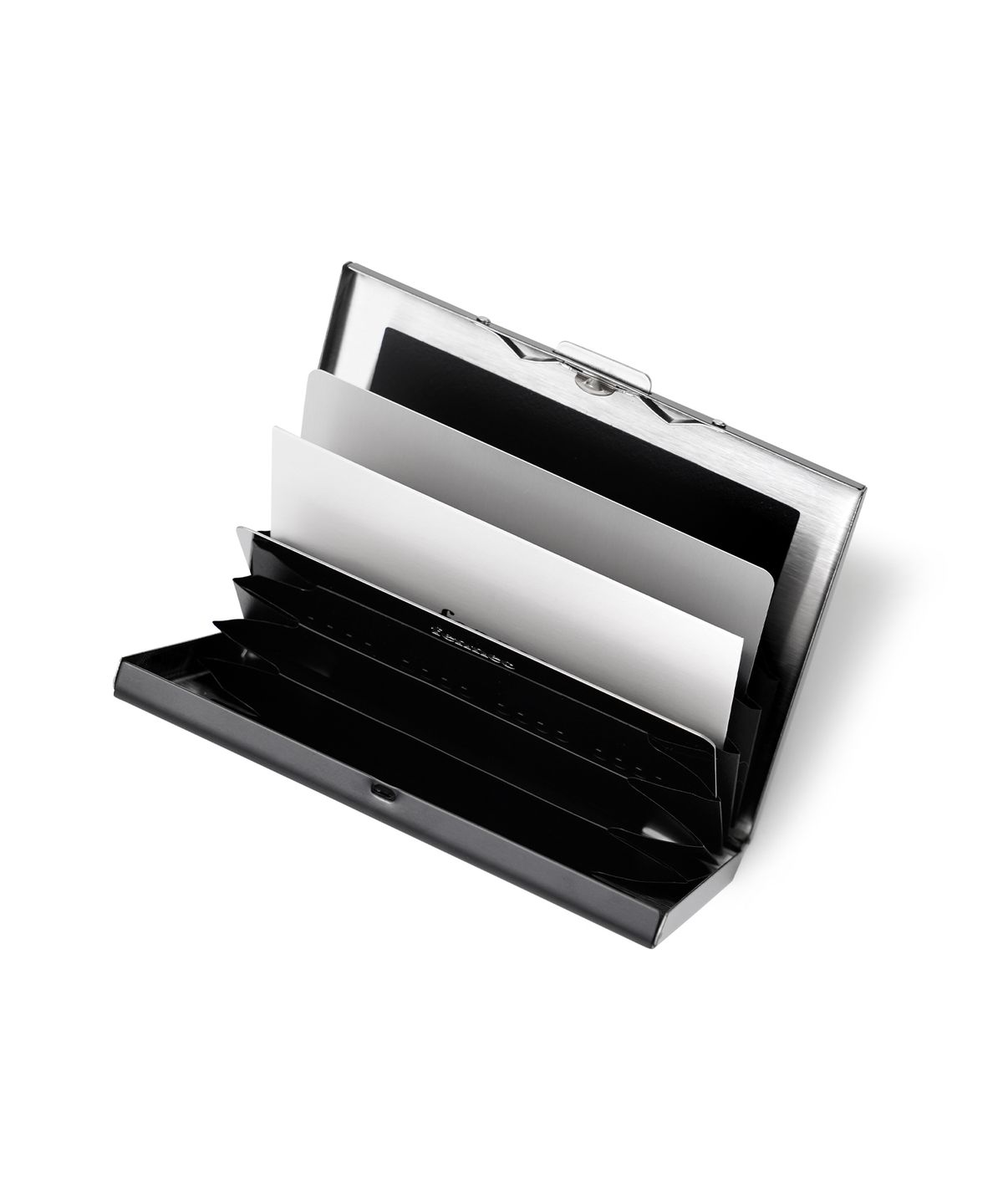 페넥(FENNEC) METAL ACCORDION CARD CASE - BLACK