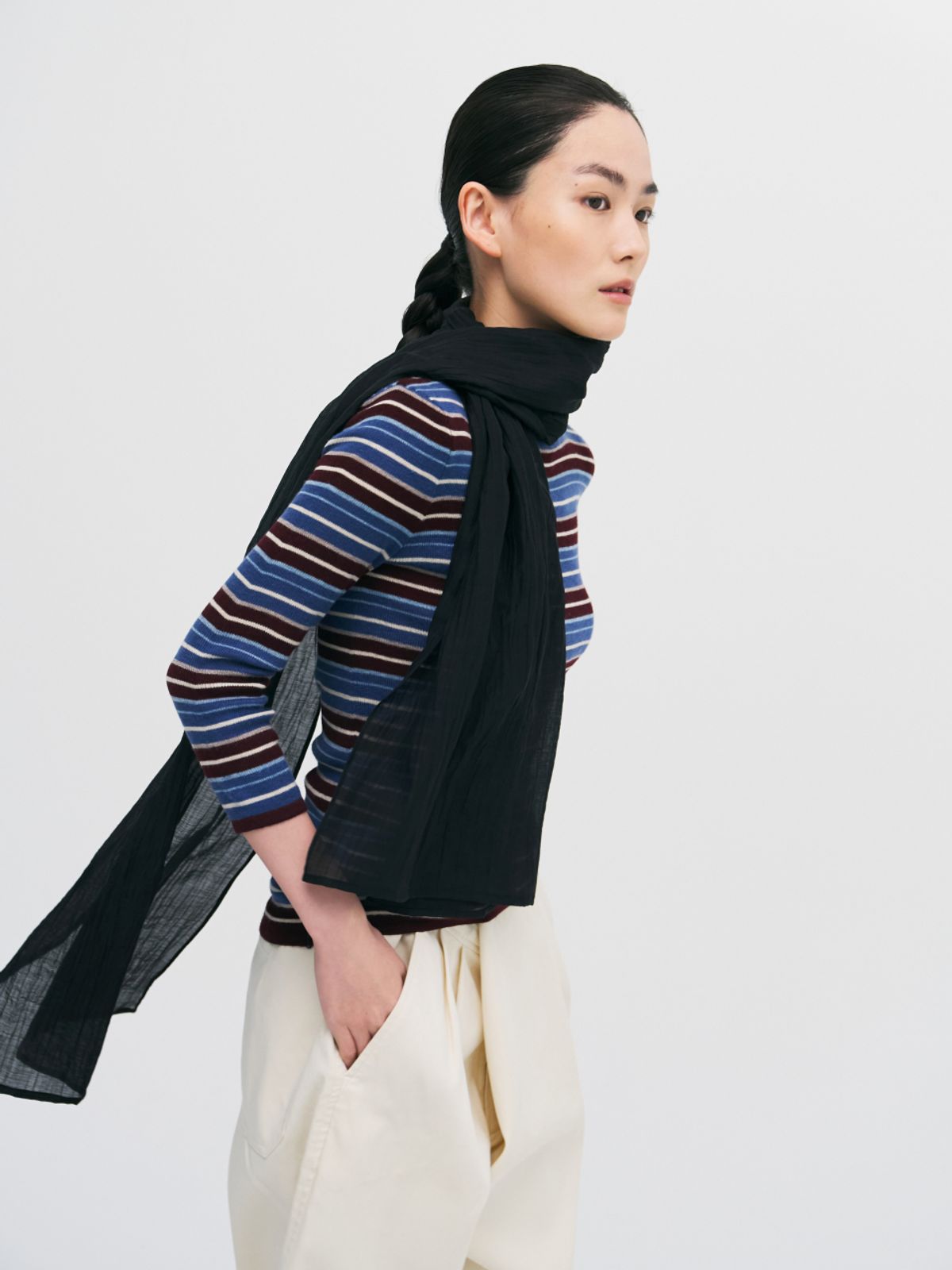 시오르(SIEOR) Soft-Grain Scarf_3colors