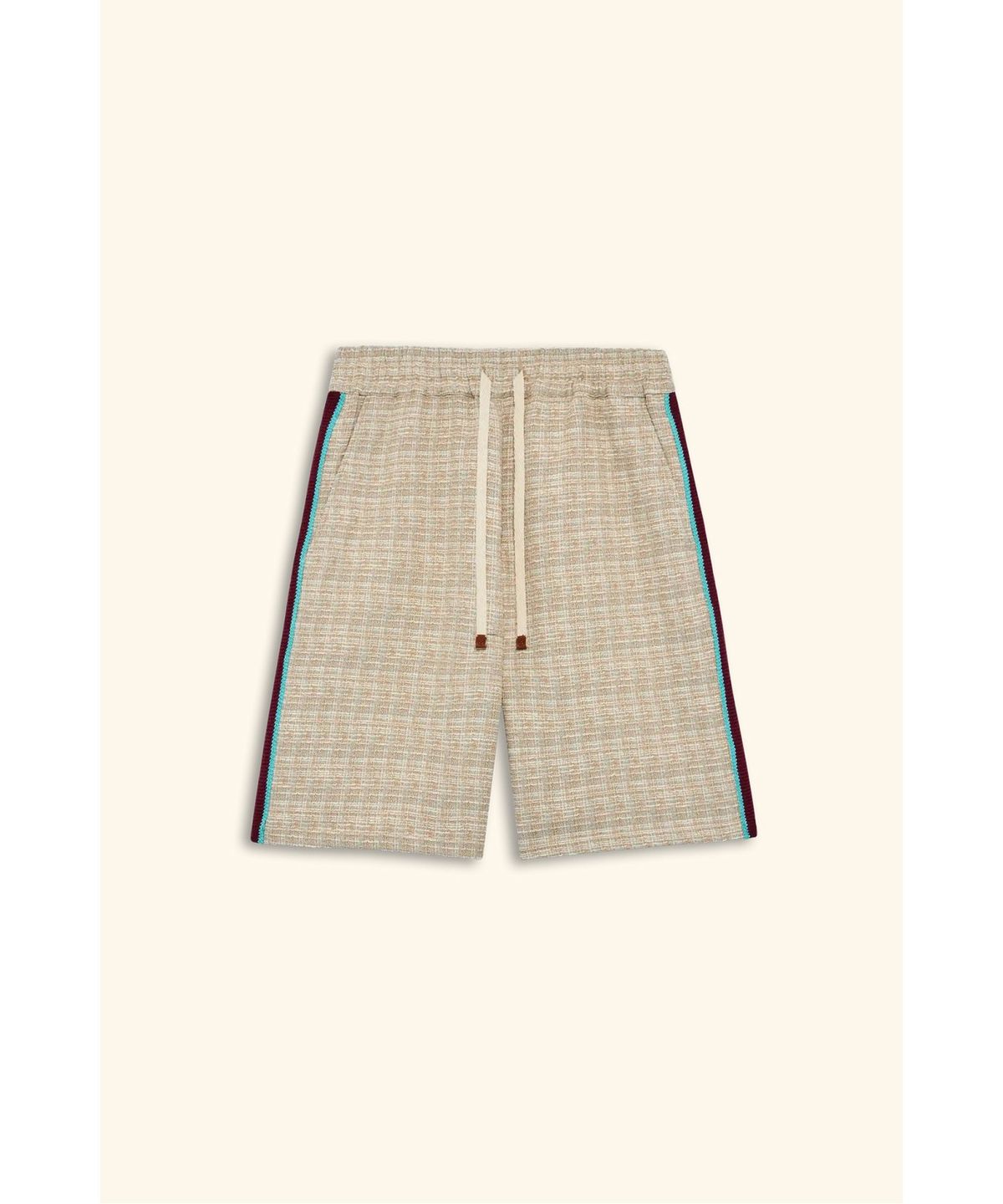 드롤드무슈(DROLE DE MONSIEUR) 미러 D 트위드 쇼츠 Short Tweed D Miroir  D0POM26323IVD