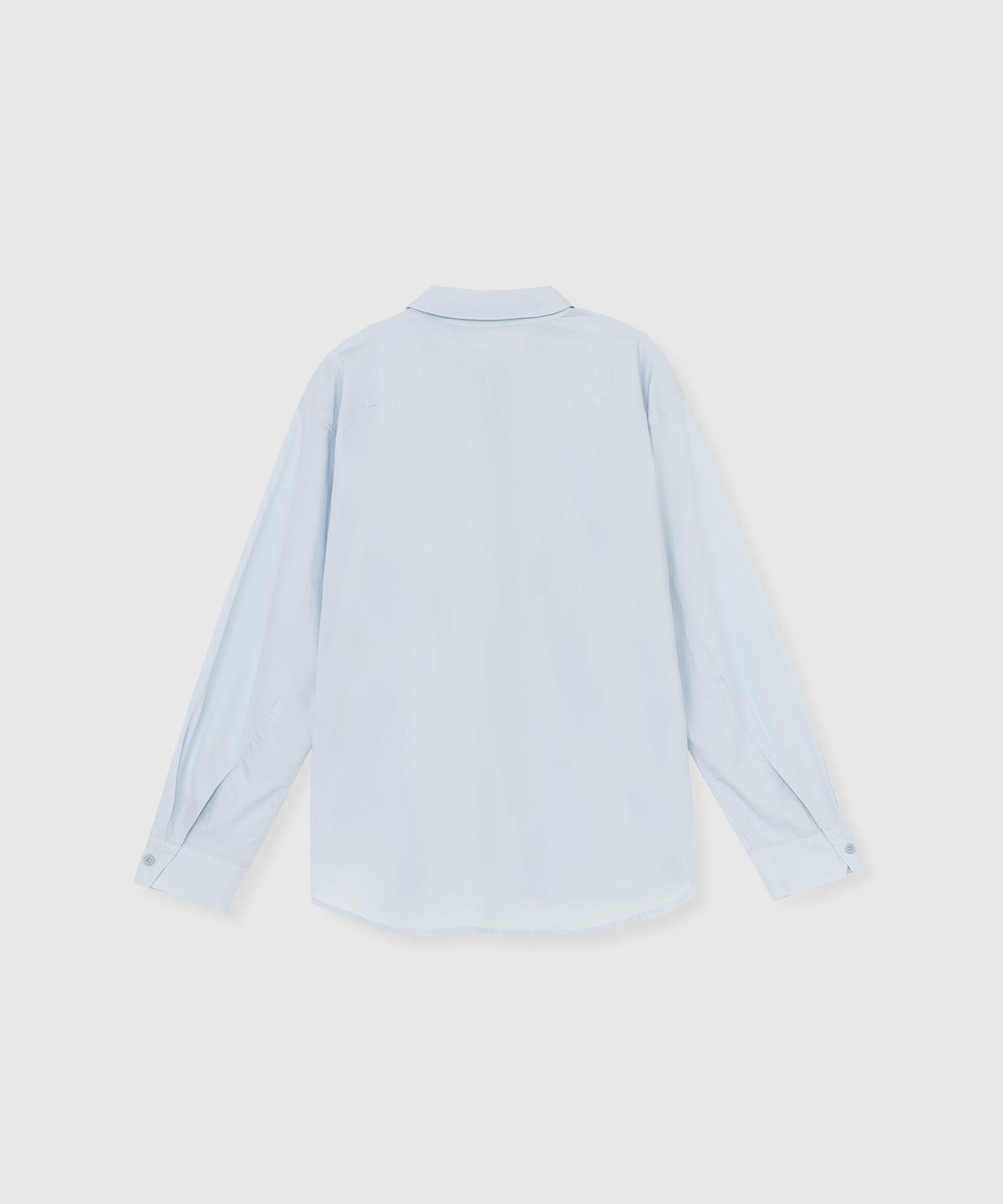 니히(NIEEH) Soft zip shirt (Light blue)