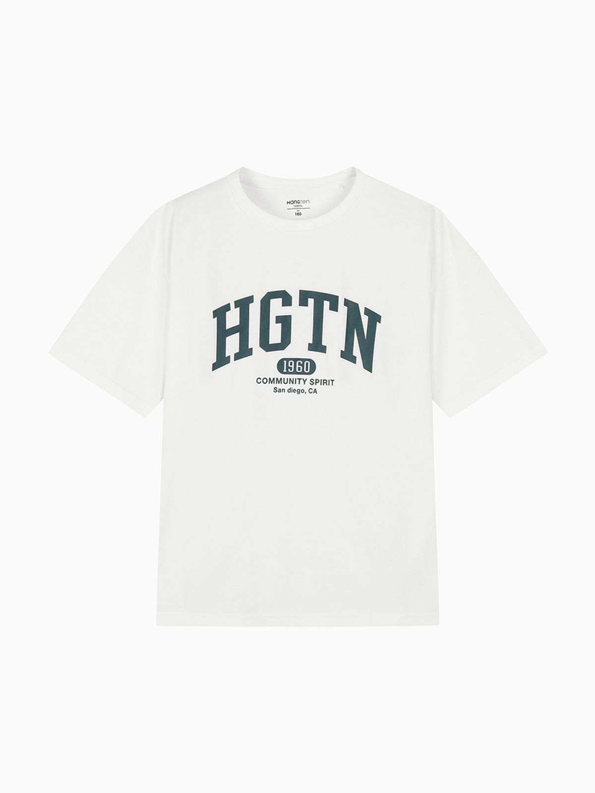 행텐 틴즈(HANGTEN TEENS) 틴즈 로고 빅 레터 반팔 티셔츠_003(14570-031-405-31)