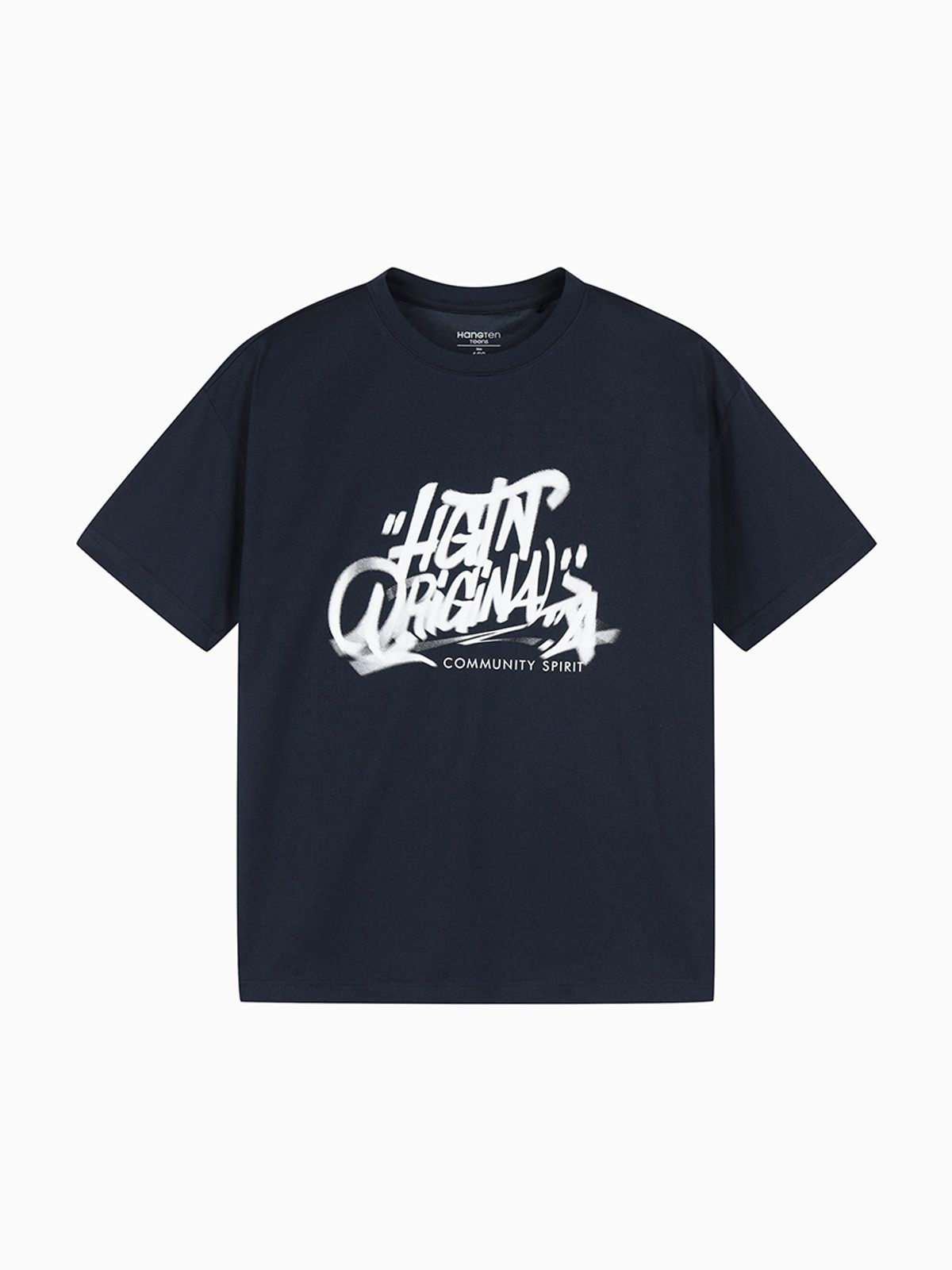 행텐 틴즈(HANGTEN TEENS) 틴즈 그래피티 레터 반팔 티셔츠_097(14570-031-406-31)