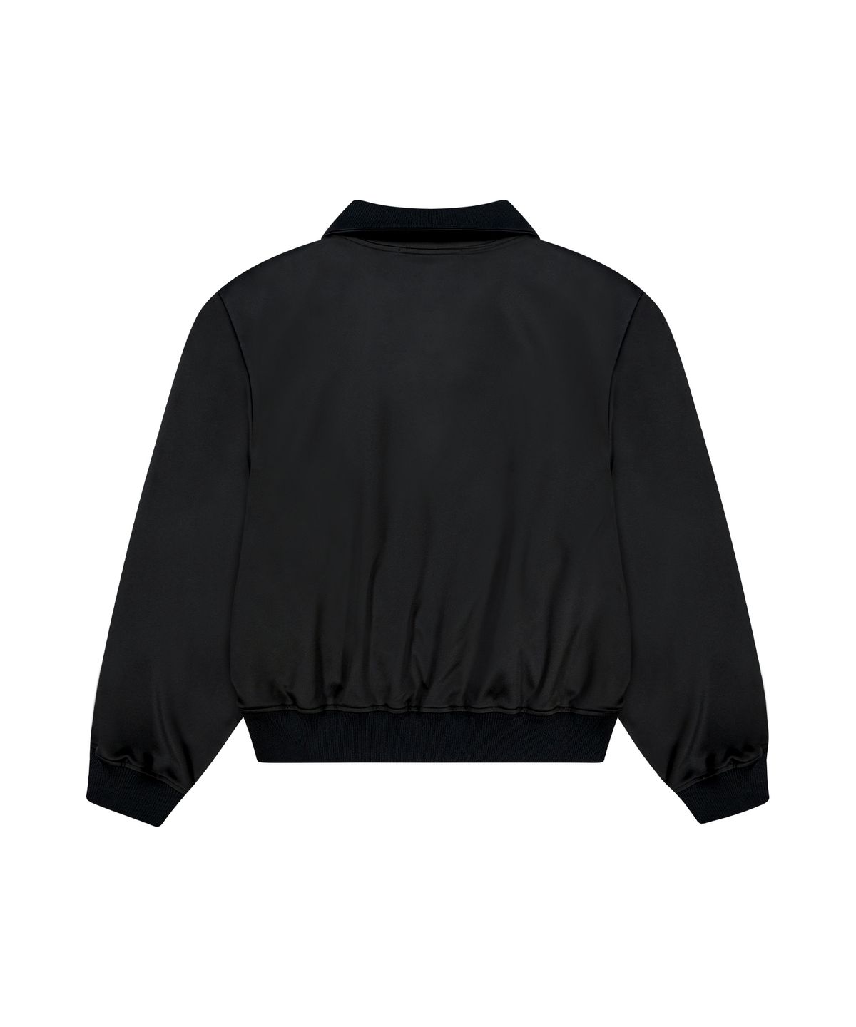 51퍼센트(51PERCENT) Diagonal track zip-up - black