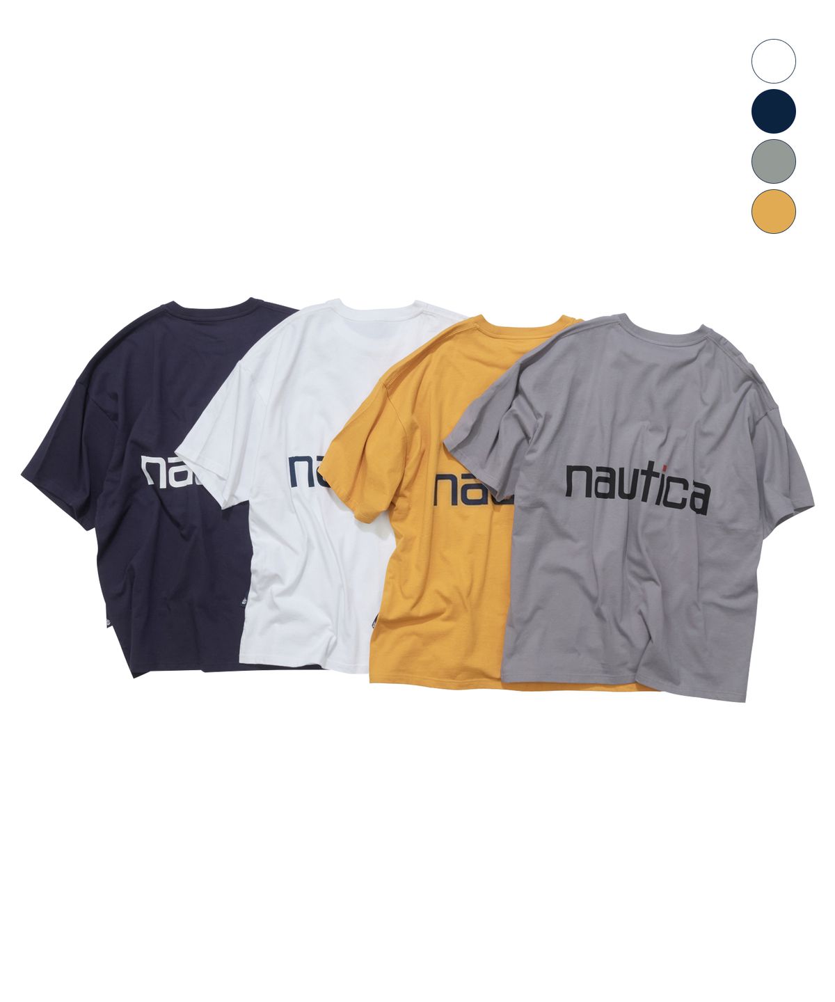 노티카(NAUTICA) 클래식 스펠아웃 티셔츠(4colors) NTS5616