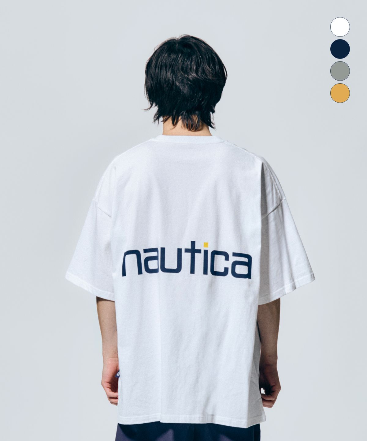 노티카(NAUTICA) 클래식 스펠아웃 티셔츠(4colors) NTS5616