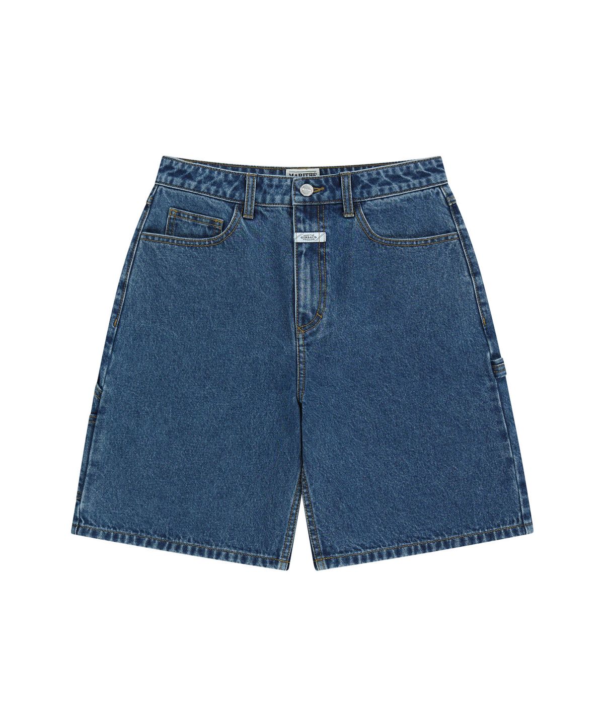 마리떼 프랑소와 저버(MARITHÉ + FRANҪOIS GIRBAUD) W CARPENTER DENIM SHORTS blue