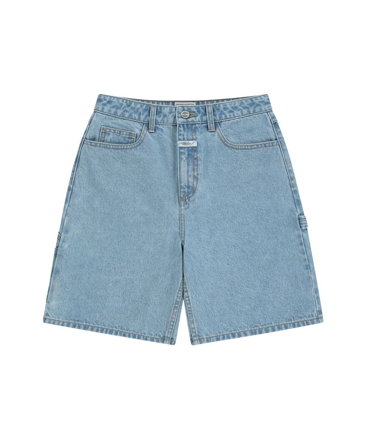 마리떼 프랑소와 저버(MARITHÉ + FRANҪOIS GIRBAUD) W CARPENTER DENIM SHORTS light blue