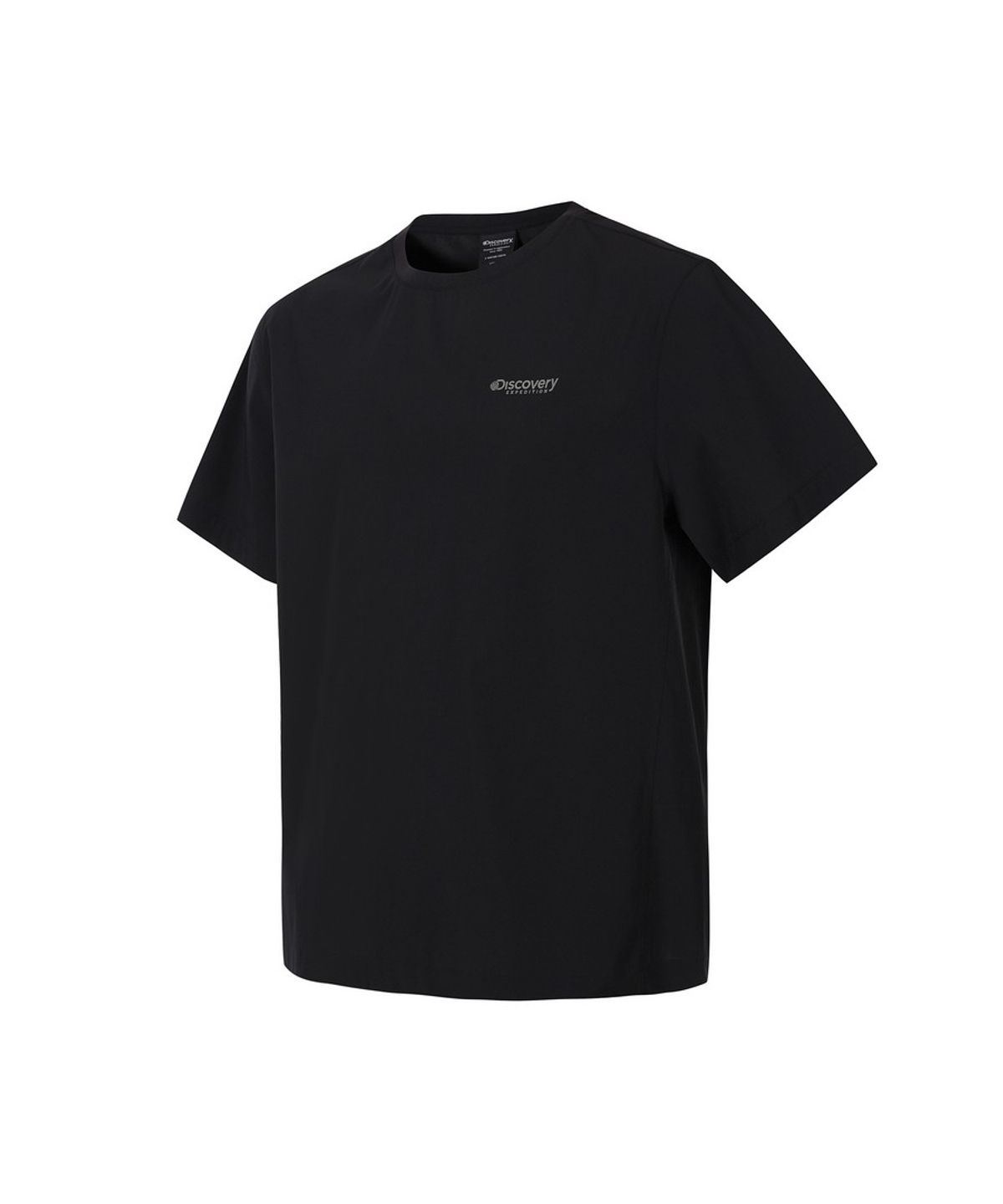 디스커버리 익스페디션(DISCOVERY EXPEDITION) 남성 프레시벤트 에어닷 우븐 반팔티셔츠 (BLACK)